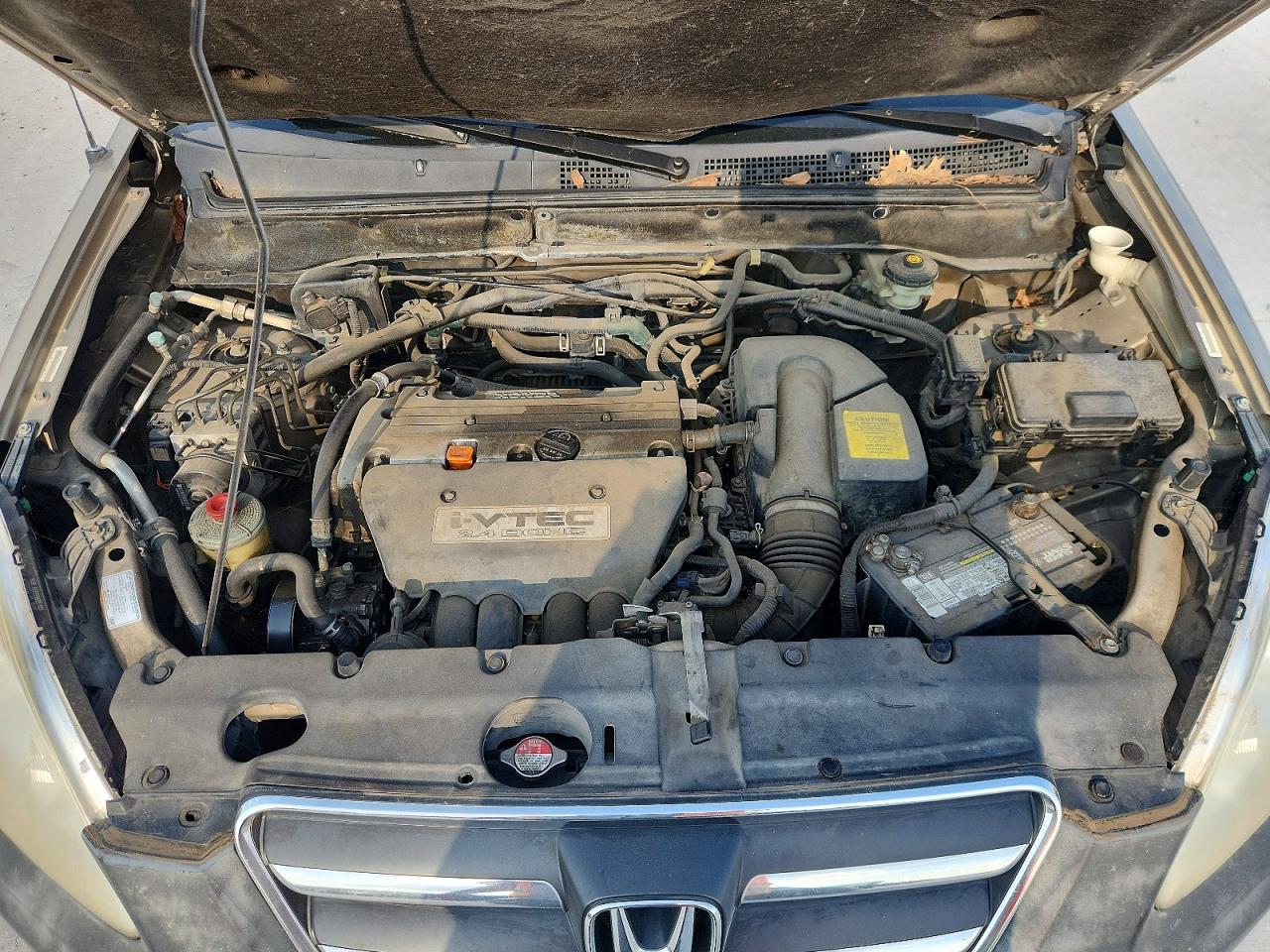 2005 Honda Cr-v Lx Tan vin: JHLRD68555C017769