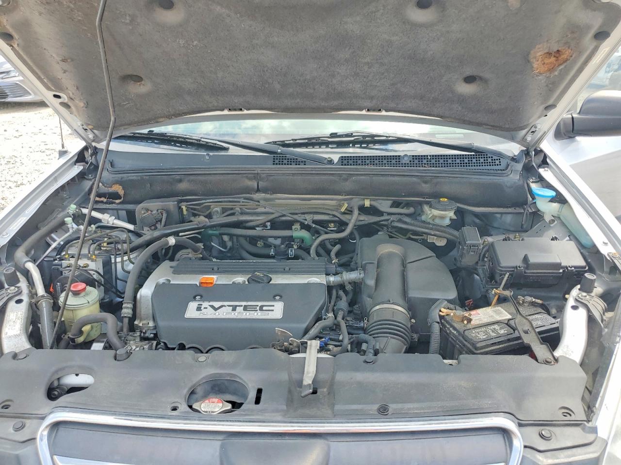 2005 Honda Cr-v Lx Silver vin: JHLRD68565C000768