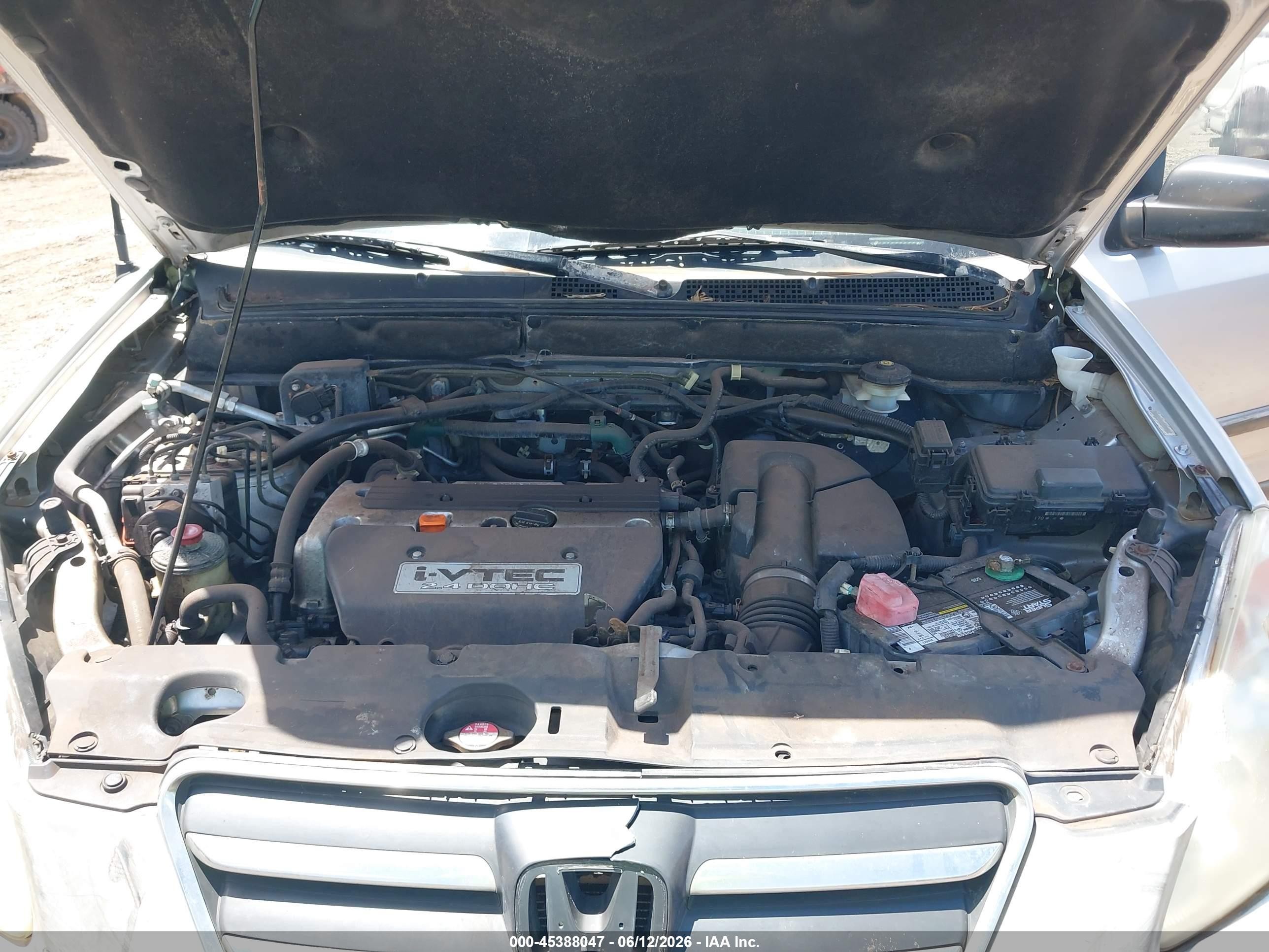 2006 Honda Cr-v Lx Silver vin: JHLRD68566C008774