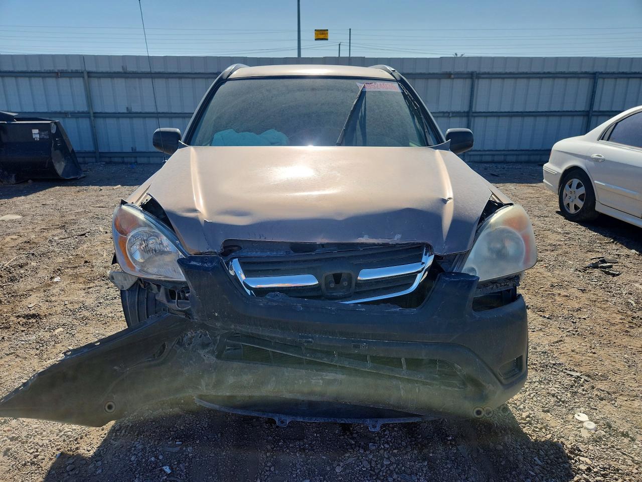 2004 Honda Cr-v Lx Коричневый vin: JHLRD68574C010952