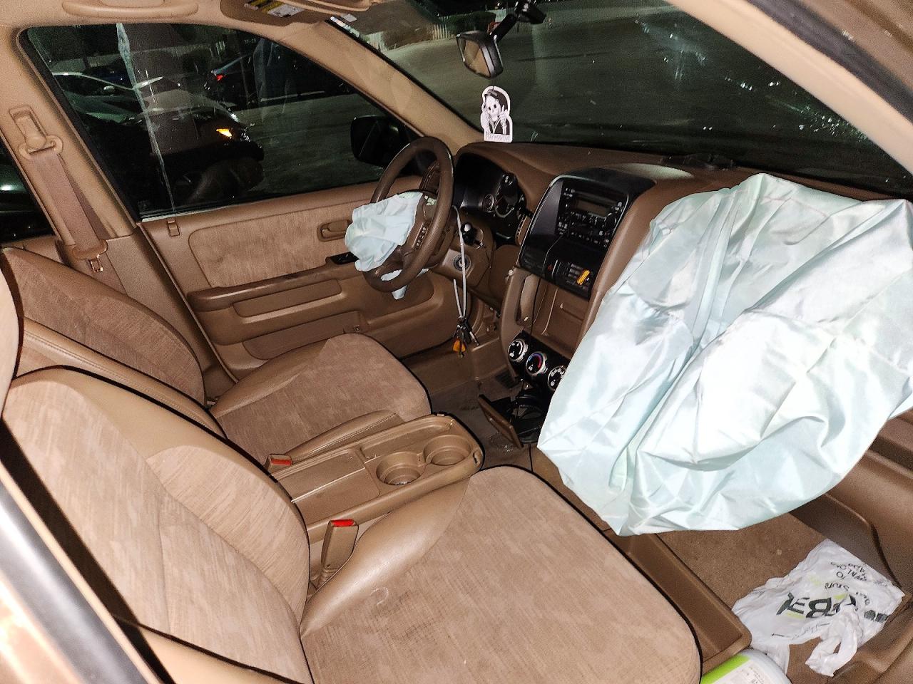 2004 Honda Cr-v Lx Коричневый vin: JHLRD68574C010952