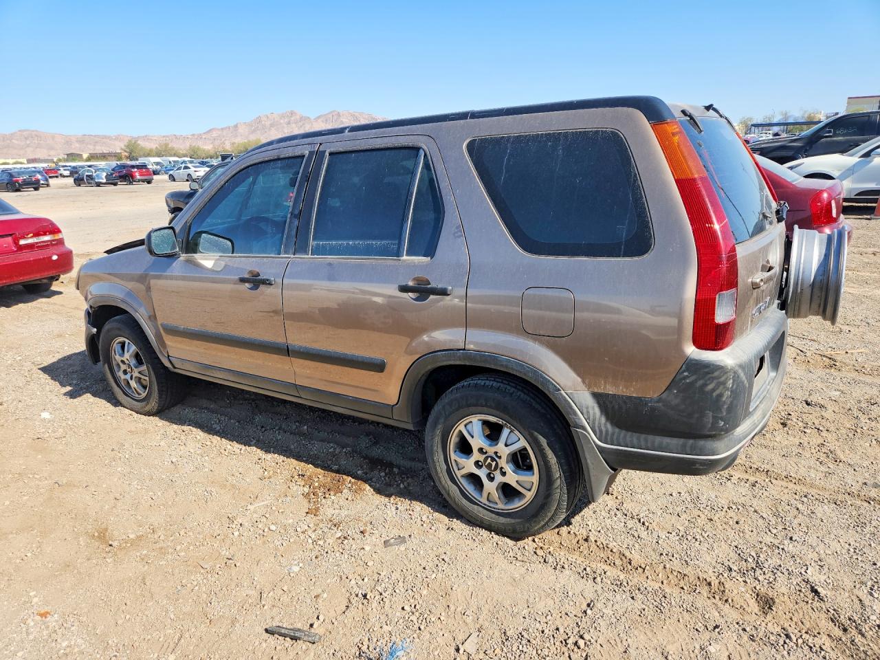 2004 Honda Cr-v Lx Коричневый vin: JHLRD68574C010952