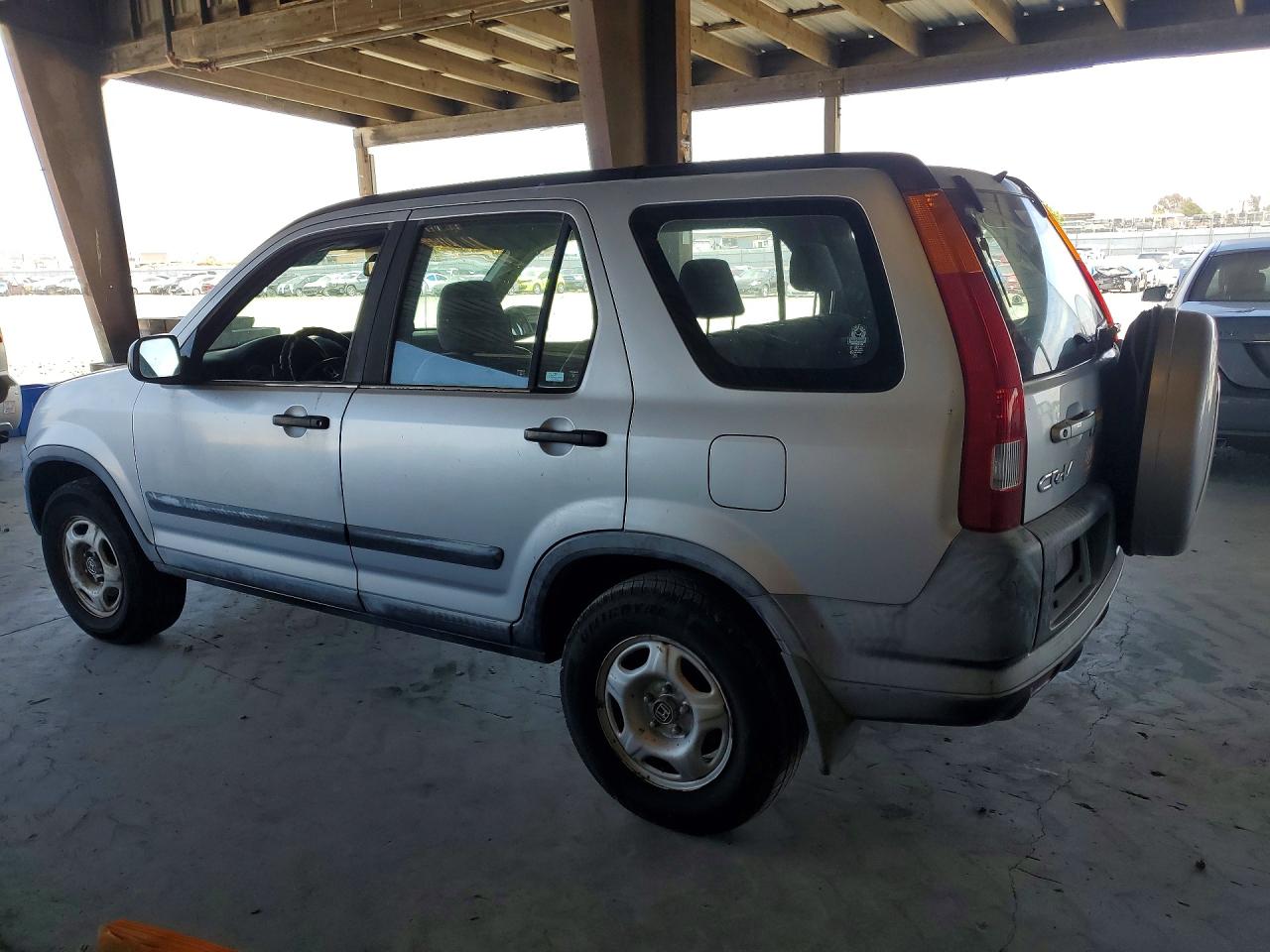 2004 Honda Cr-v Ex 4d Suv 4wd Silver vin: JHLRD68574C011955