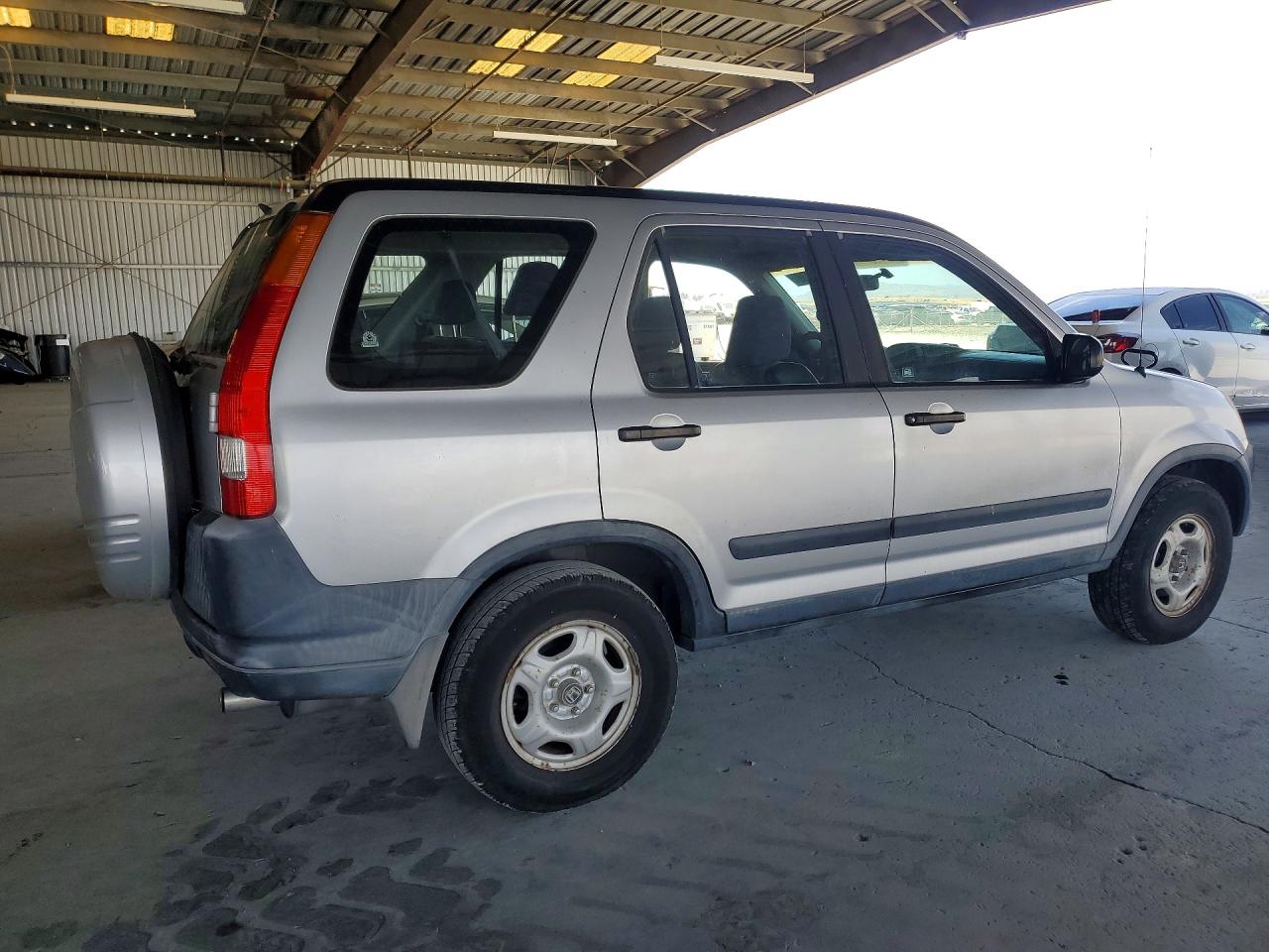 2004 Honda Cr-v Ex 4d Suv 4wd Silver vin: JHLRD68574C011955