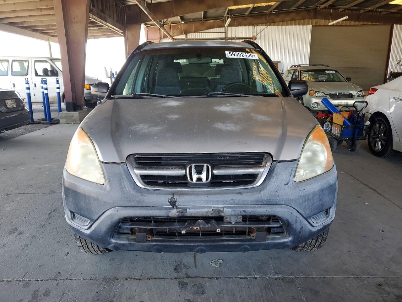 2004 Honda Cr-v Ex 4d Suv 4wd Silver vin: JHLRD68574C011955