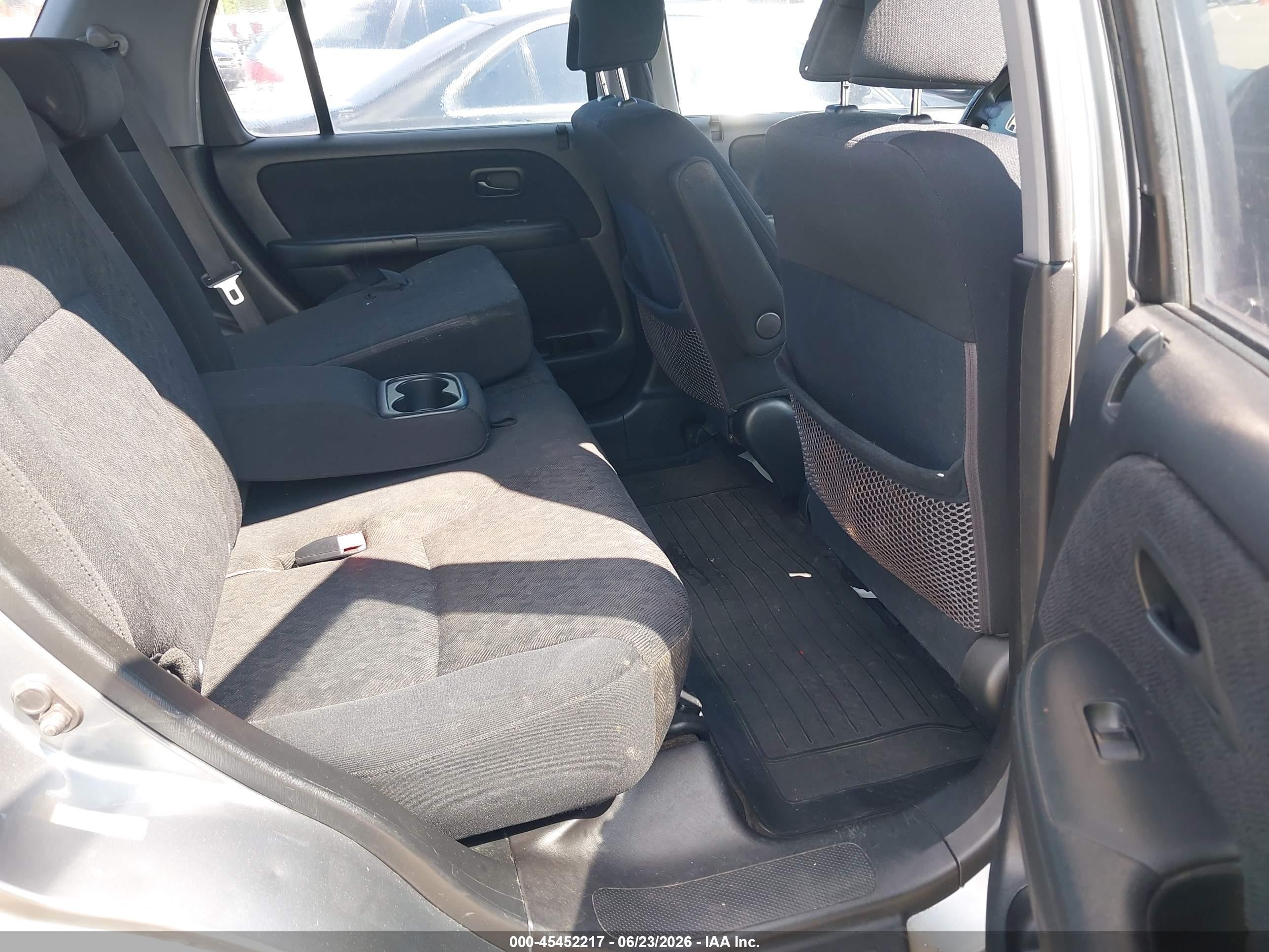 2005 Honda Cr-v Lx Gray vin: JHLRD68575C011990