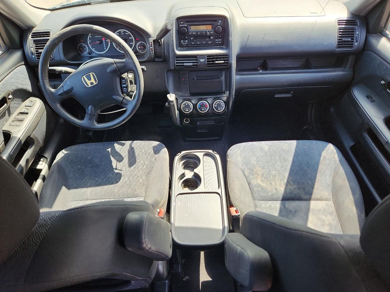 2005 Honda Cr-v Lx Silver vin: JHLRD68575C014632