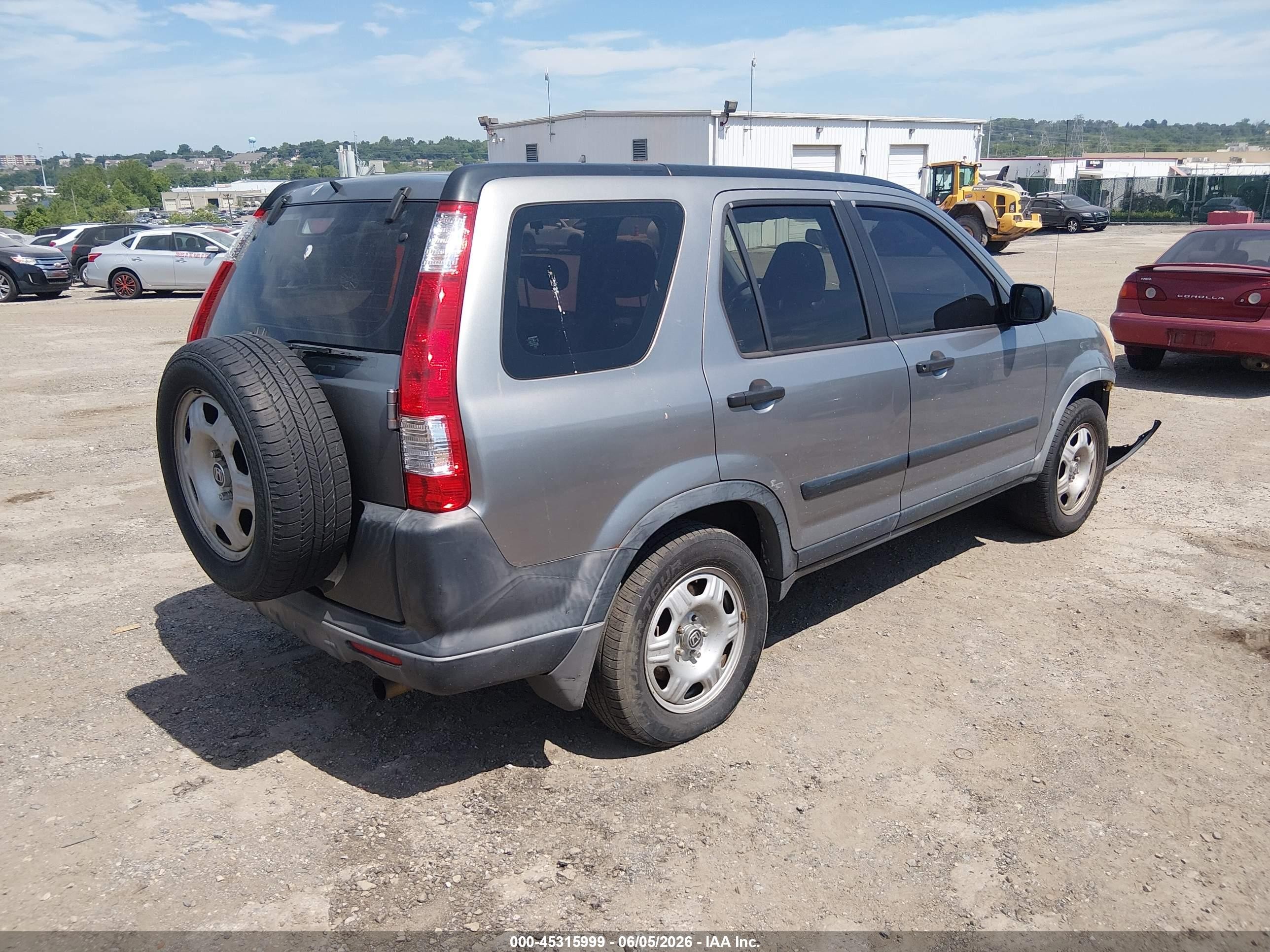 2006 Honda Cr-v Lx Коричневый vin: JHLRD68576C023669