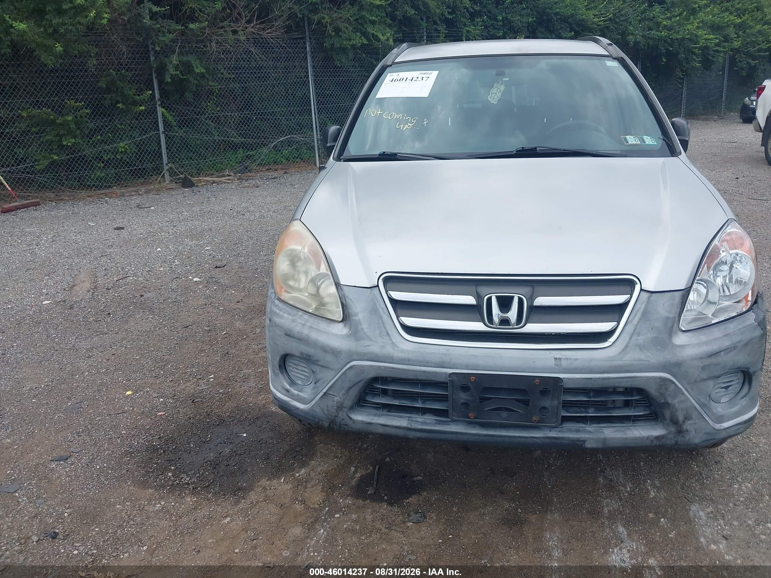 2005 Honda Cr-v Lx Серебряный vin: JHLRD68595C017743