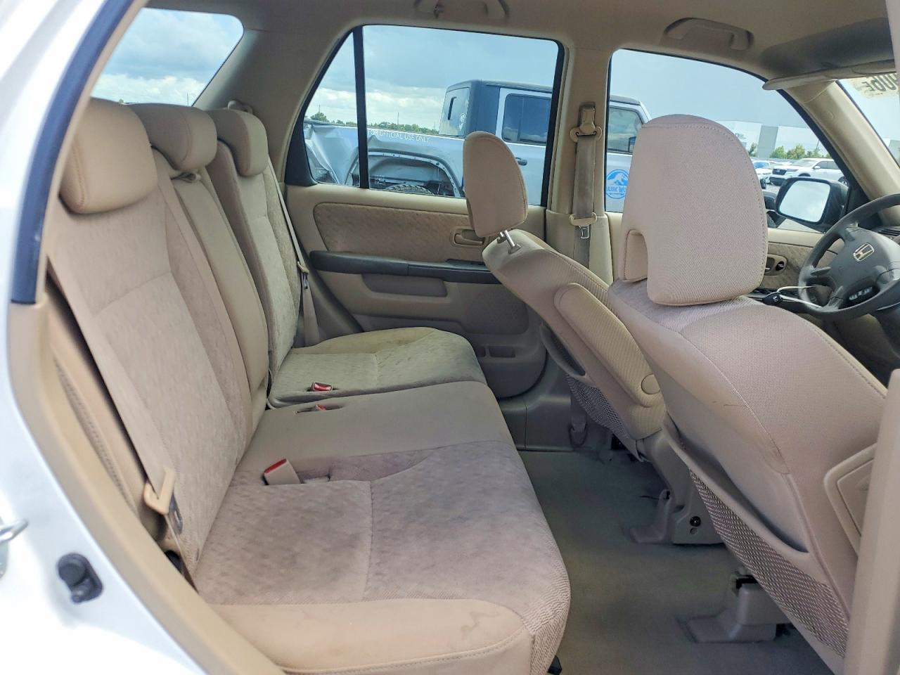 2006 Honda Cr-v Lx White vin: JHLRD68596C002113