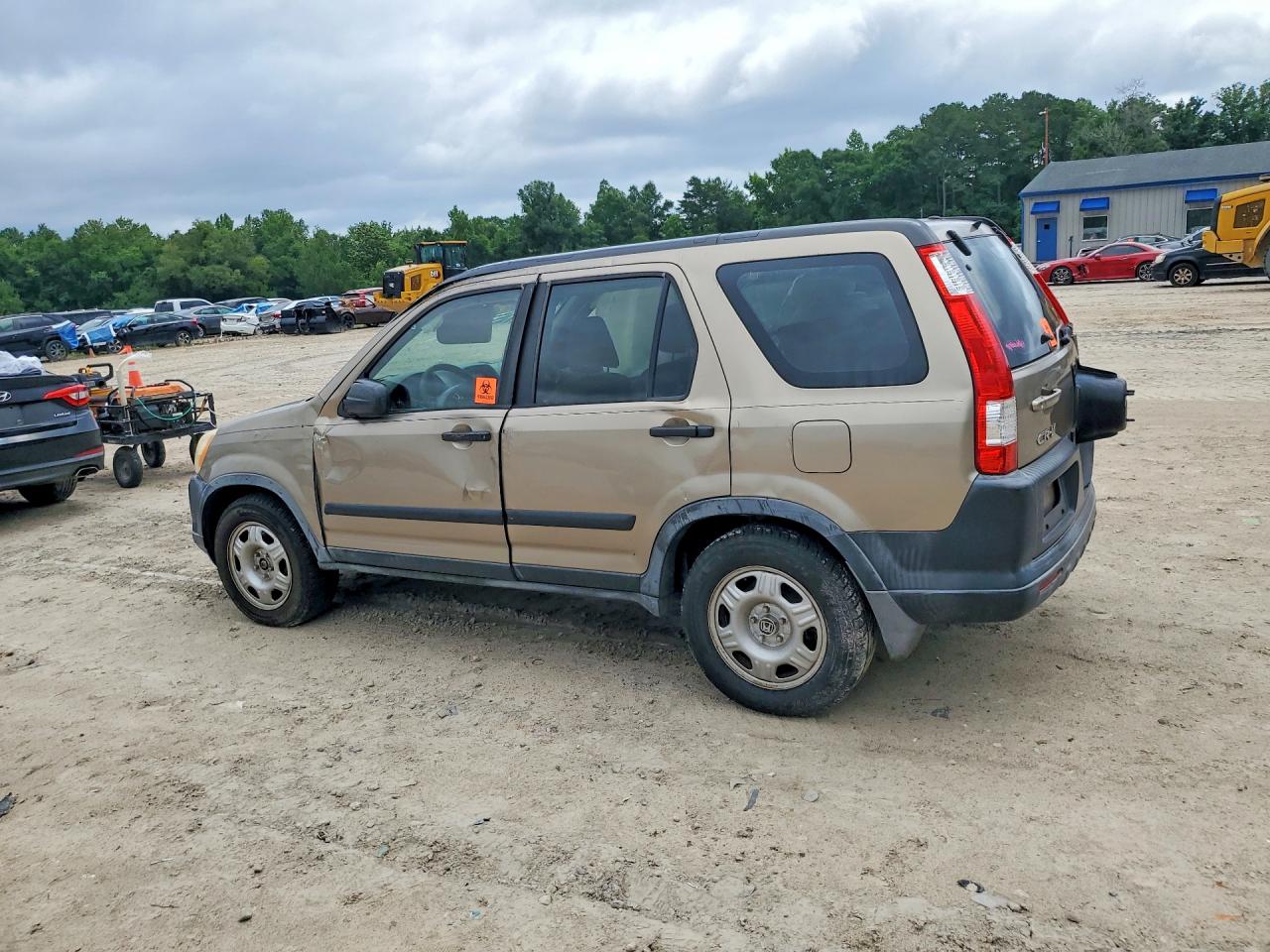 2006 Honda Cr-v Lx Желто-коричневый vin: JHLRD68596C020272