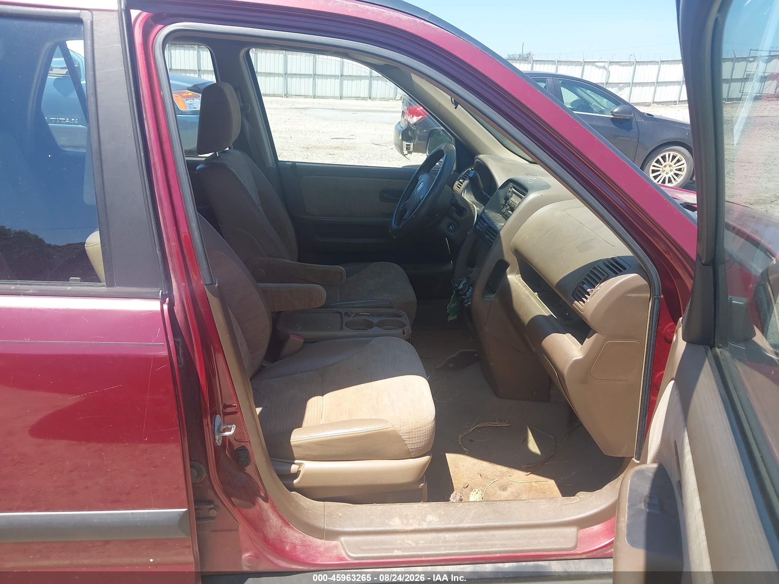 2002 Honda Cr-v Lx Бордовый vin: JHLRD685X2C003975