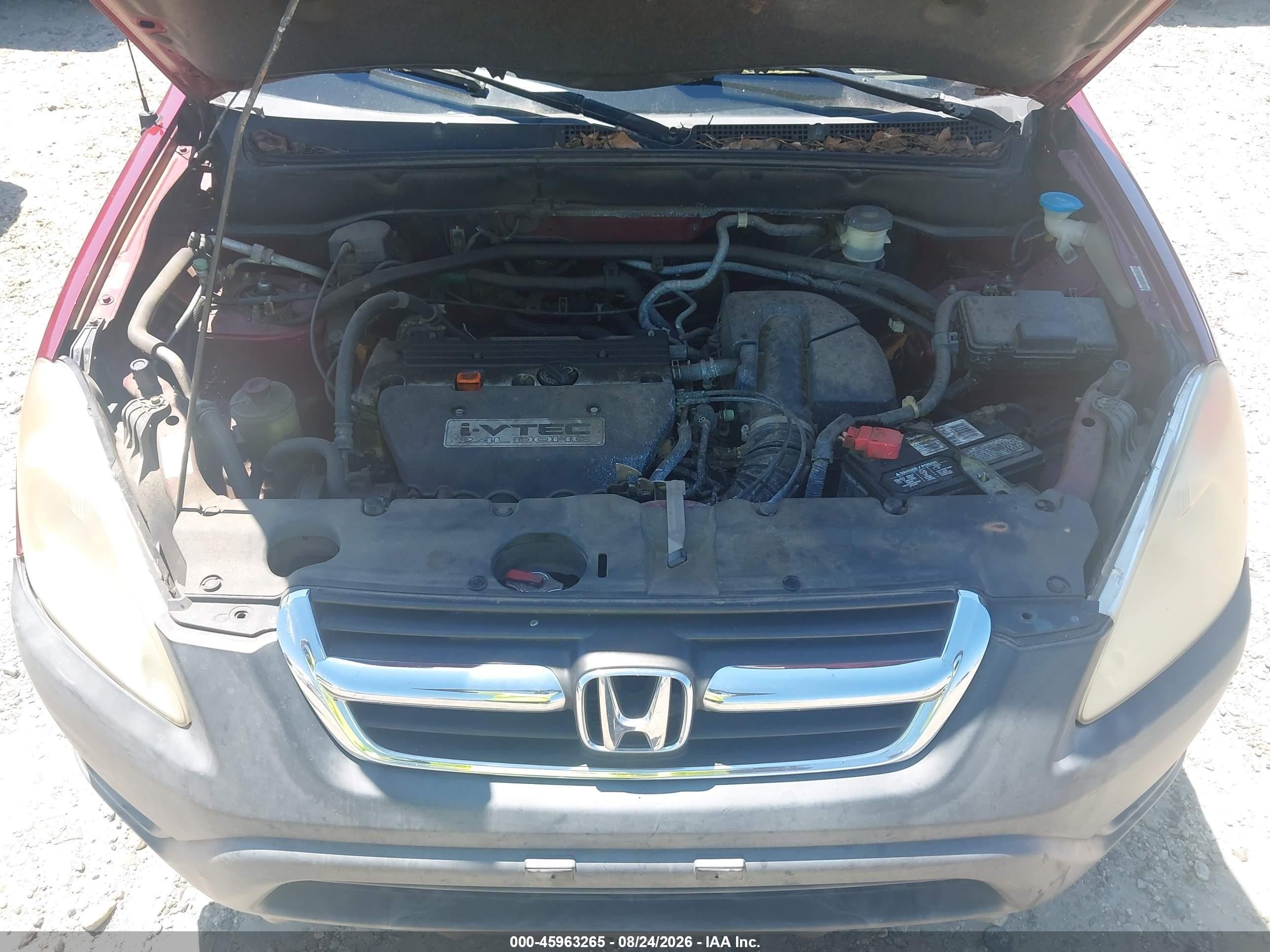 2002 Honda Cr-v Lx Бордовый vin: JHLRD685X2C003975