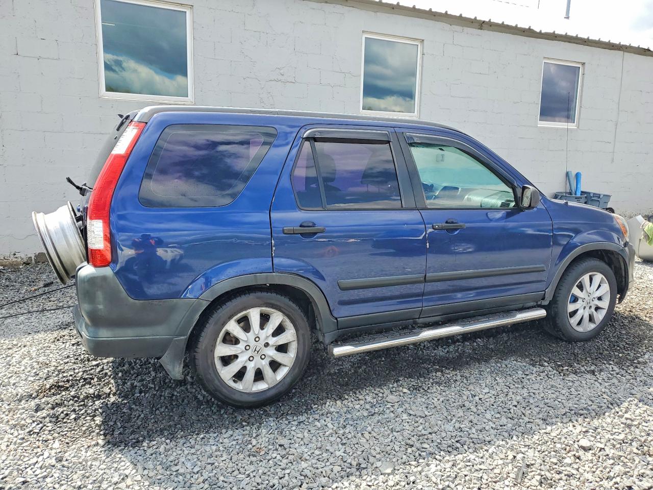 2005 Honda Cr-v Lx Синий vin: JHLRD685X5C017623
