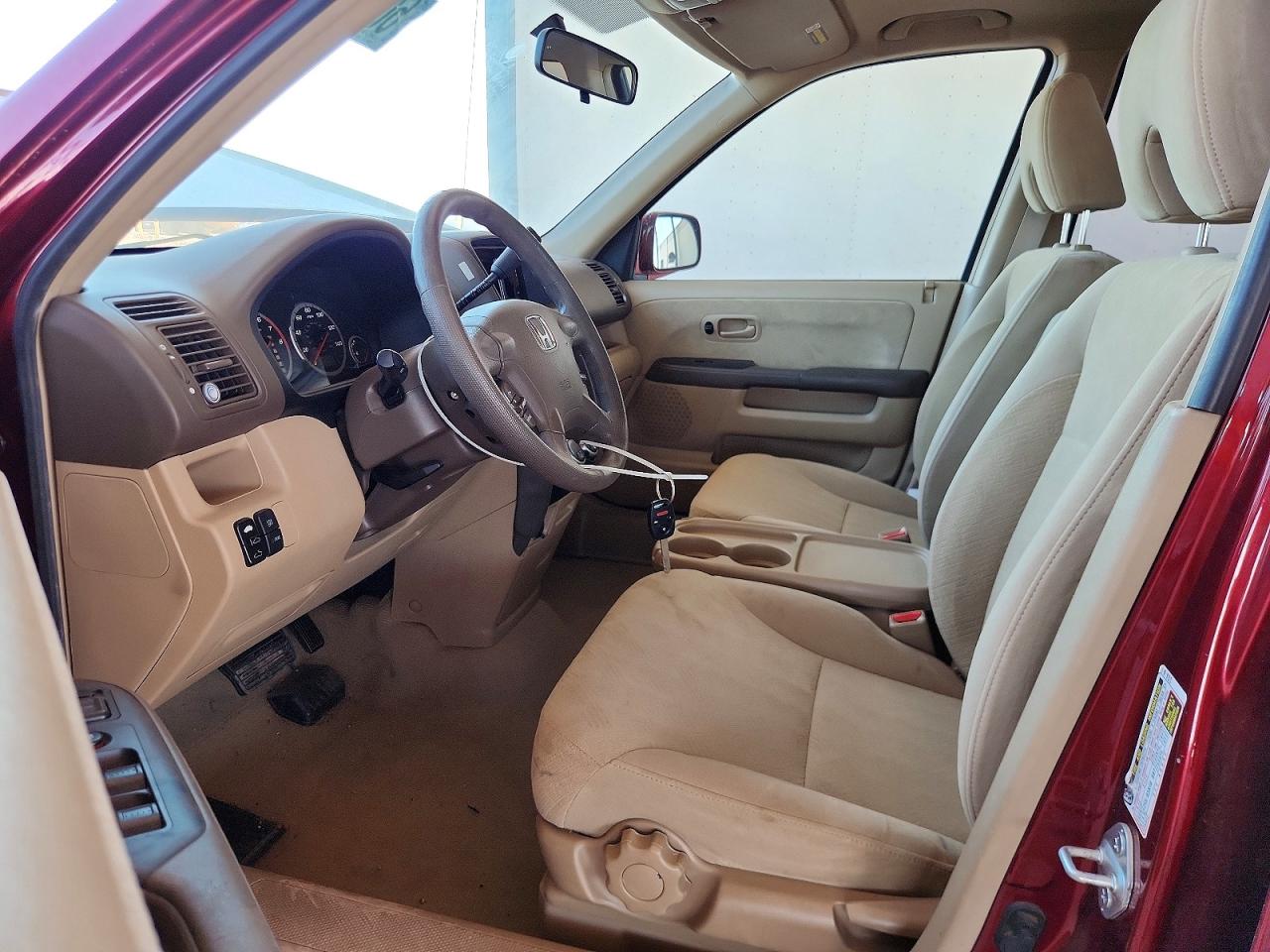 2006 Honda Cr-v Ex Red vin: JHLRD68806C012295