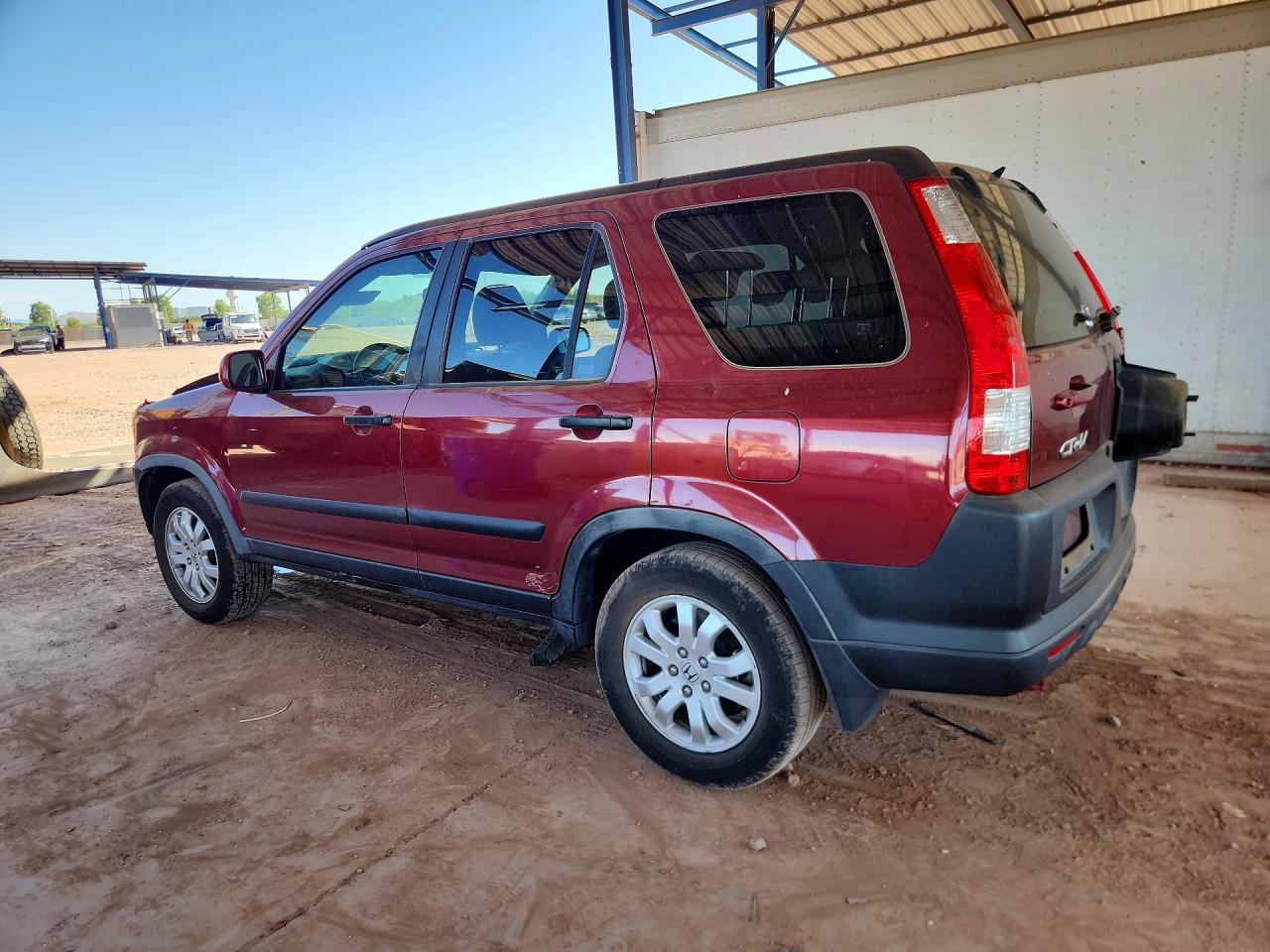 2006 Honda Cr-v Ex Red vin: JHLRD68806C012295