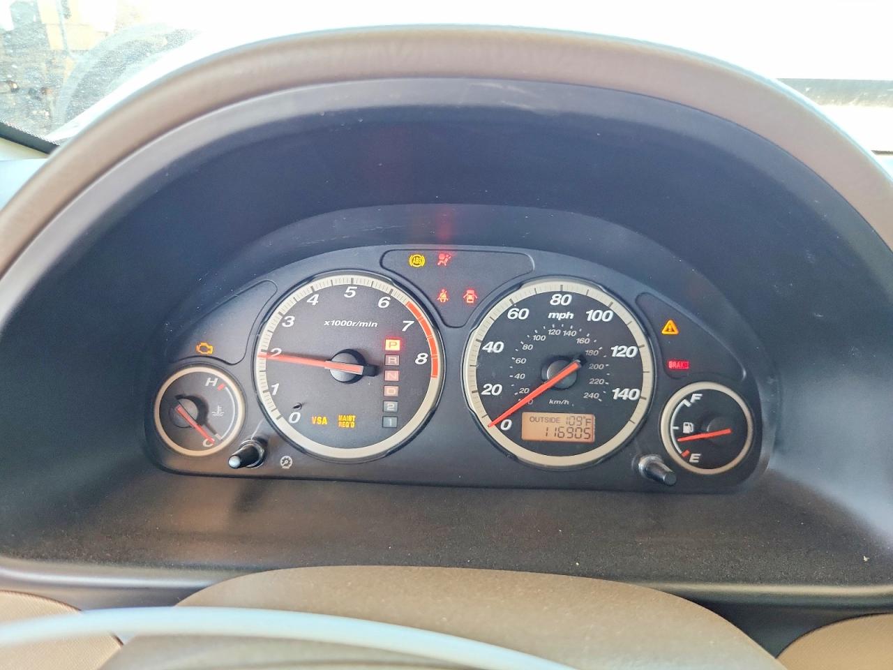 2006 Honda Cr-v Ex Red vin: JHLRD68806C012295