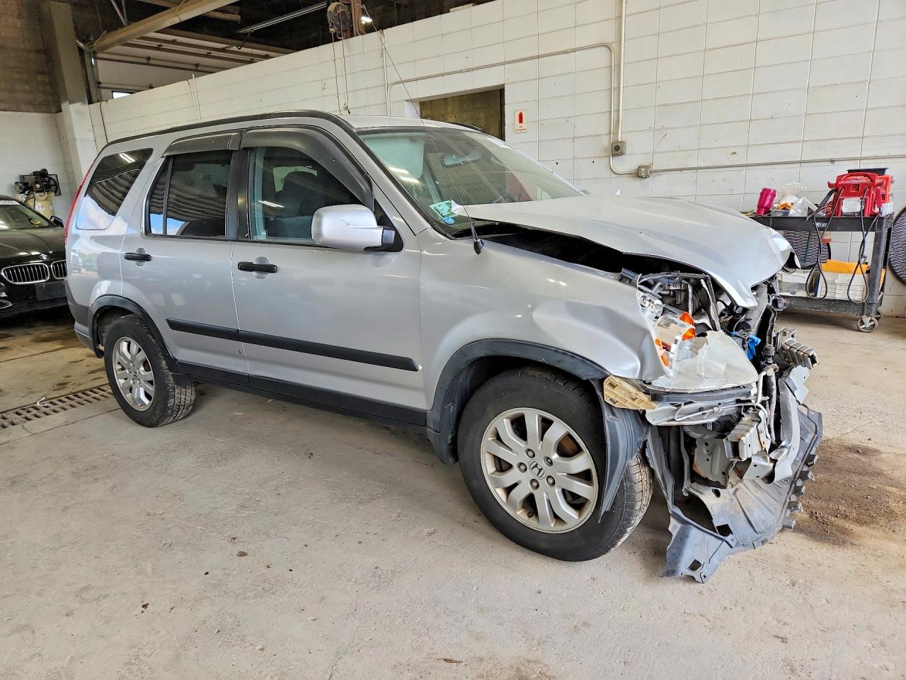 2006 Honda Cr-v Ex Gray vin: JHLRD68806C014791