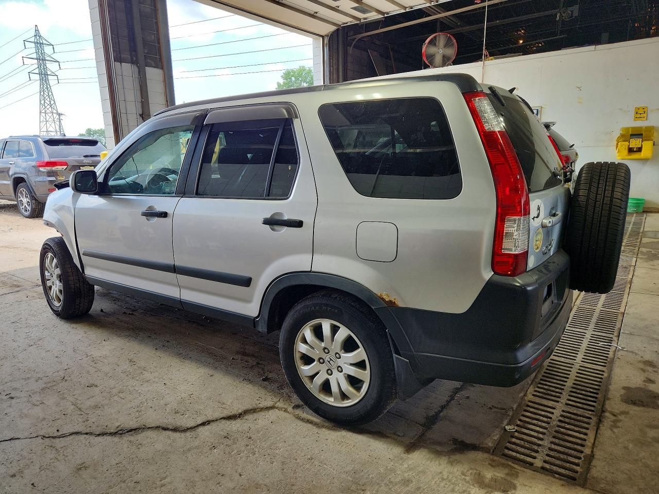 2006 Honda Cr-v Ex Gray vin: JHLRD68806C014791