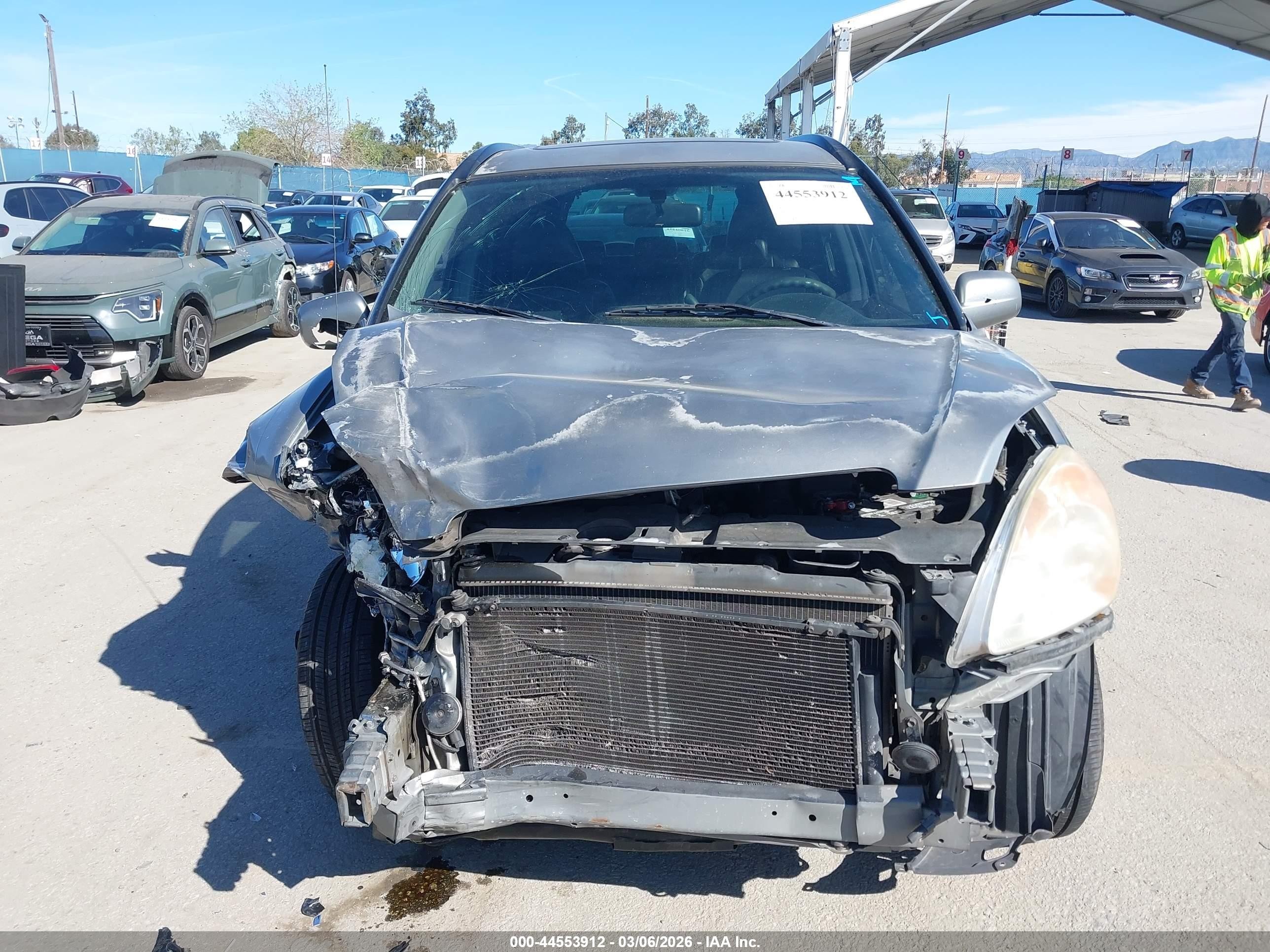 2006 Honda Cr-v Ex Silver vin: JHLRD68826C023895