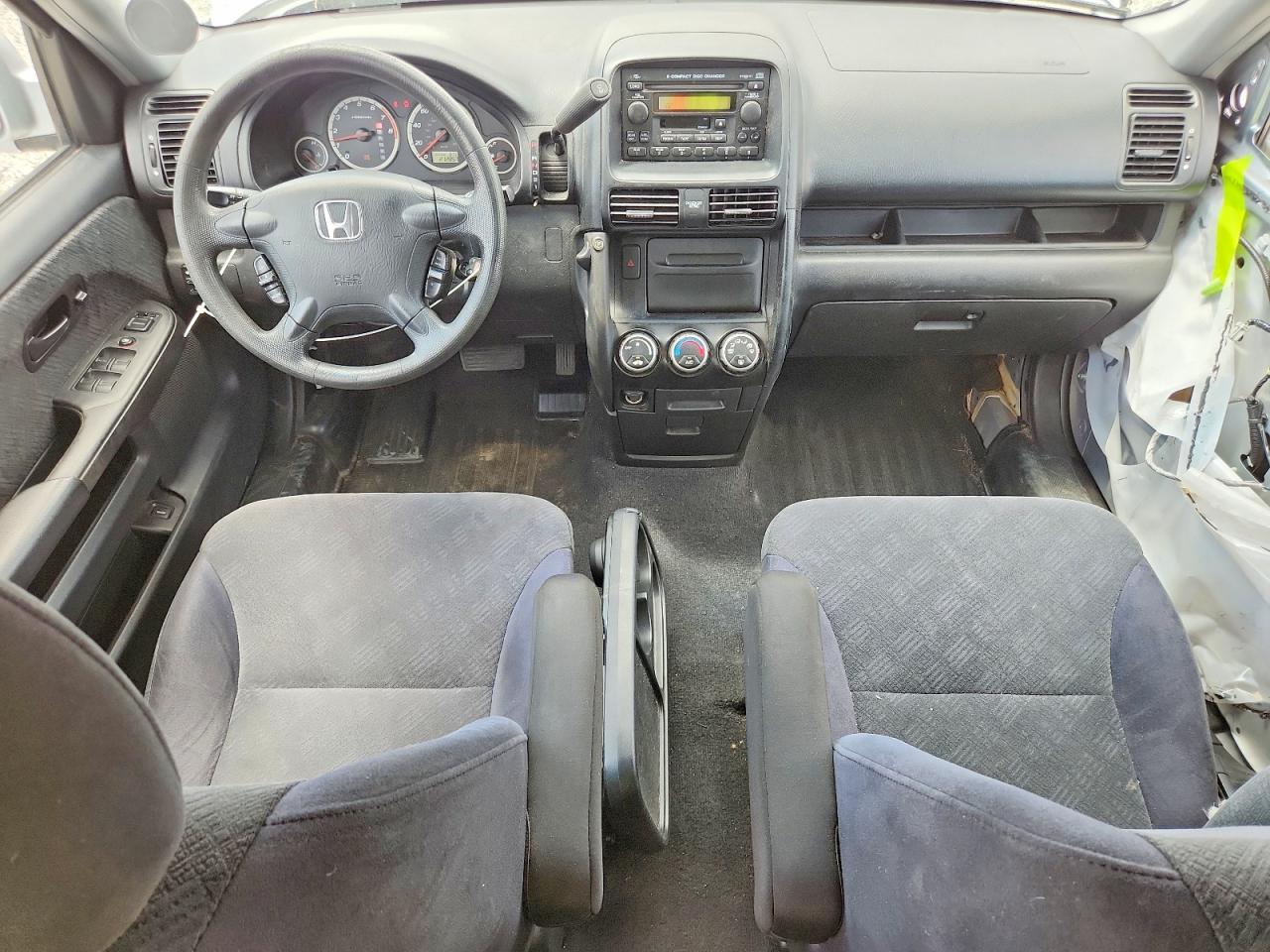 2006 Honda Cr-v Ex Silver vin: JHLRD68876C021365