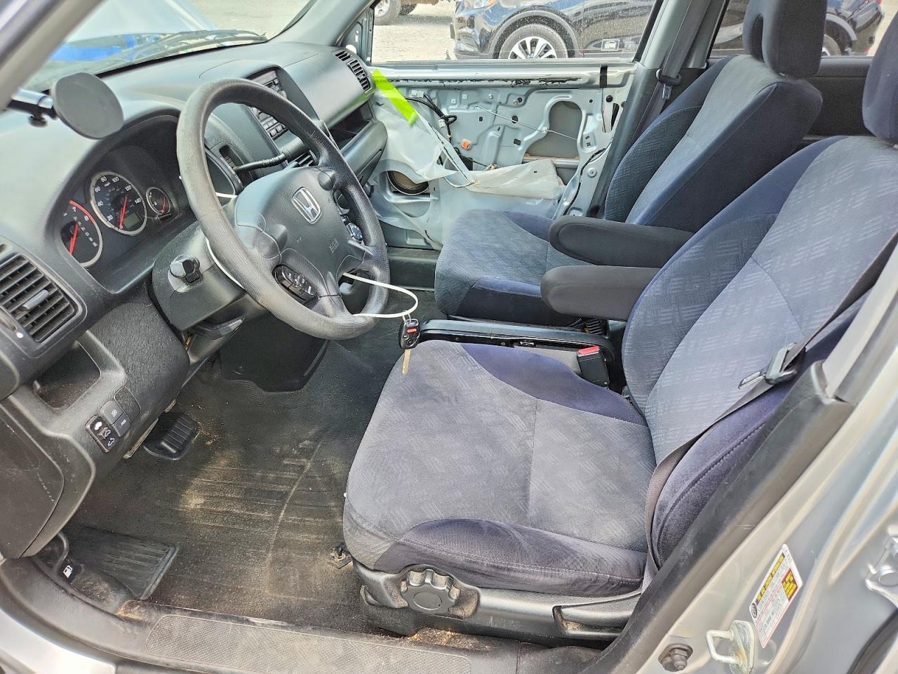 2006 Honda Cr-v Ex Silver vin: JHLRD68876C021365