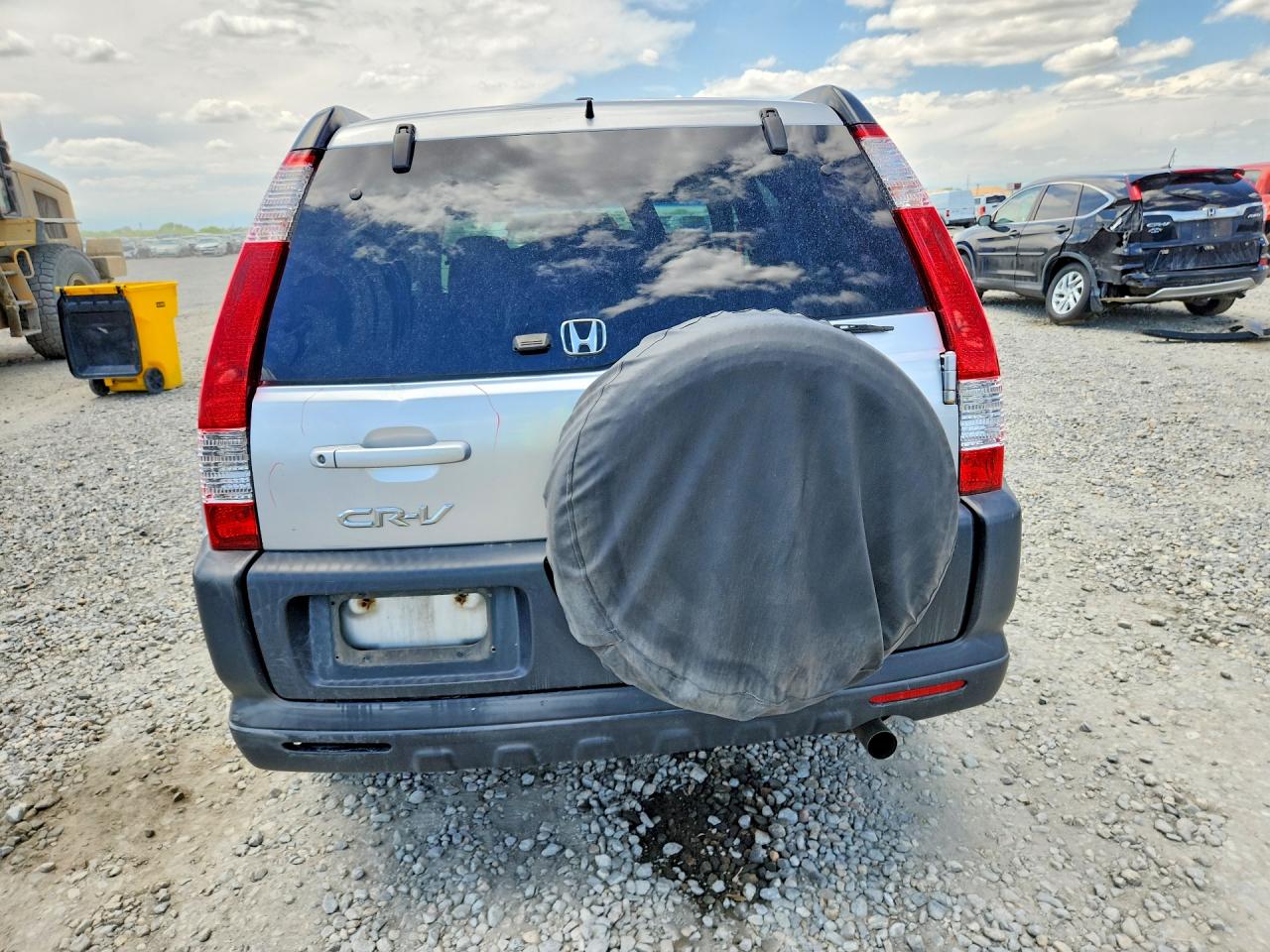 2006 Honda Cr-v Ex Silver vin: JHLRD68876C021365