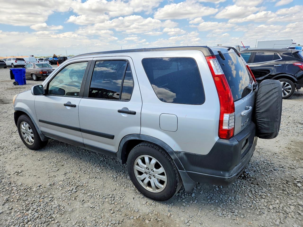 2006 Honda Cr-v Ex Silver vin: JHLRD68876C021365