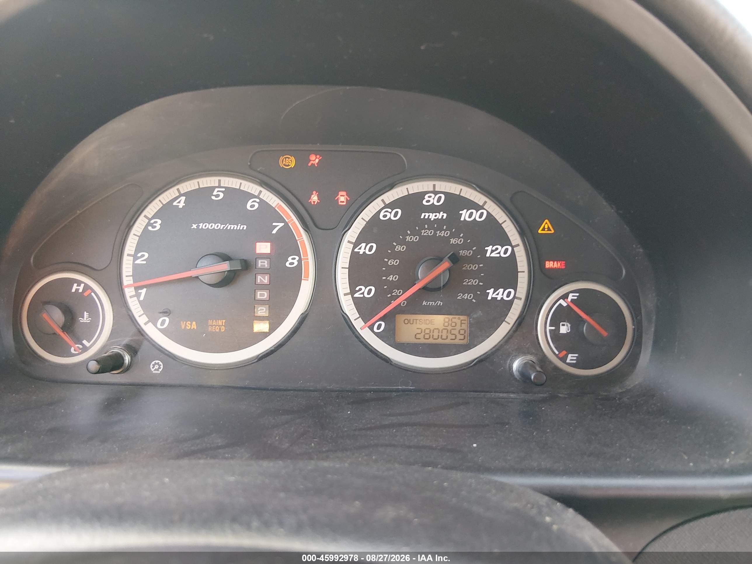2006 Honda Cr-v Ex Black vin: JHLRD688X6C029427