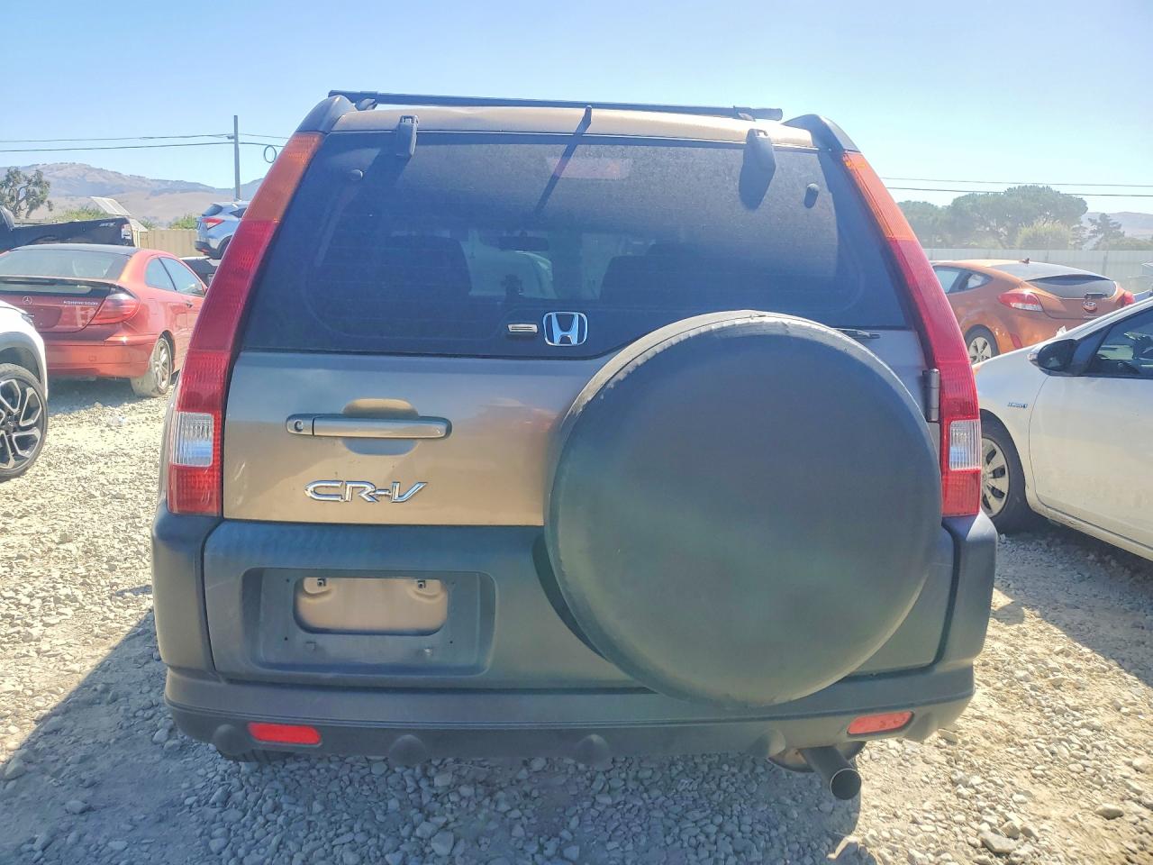 2002 Honda Cr-v Lx Brown vin: JHLRD77572C073876