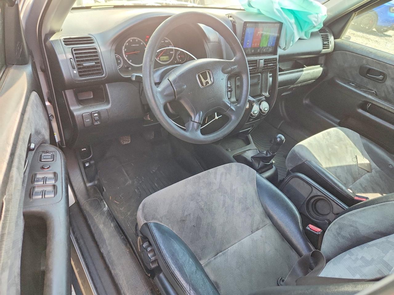 2002 Honda Cr-v Ex Silver vin: JHLRD77822C015183