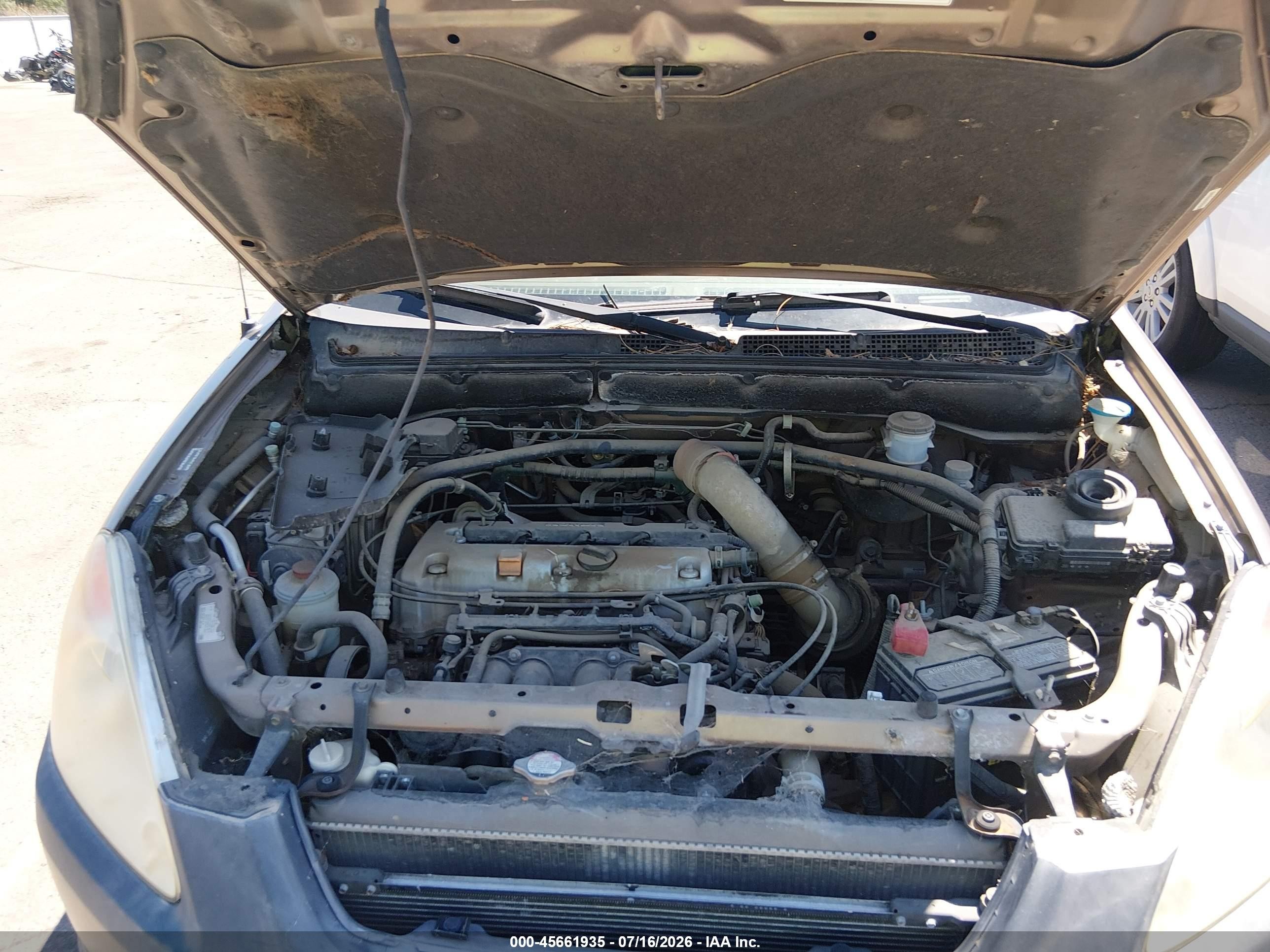 2003 Honda Cr-v Ex Beige vin: JHLRD77853C033811