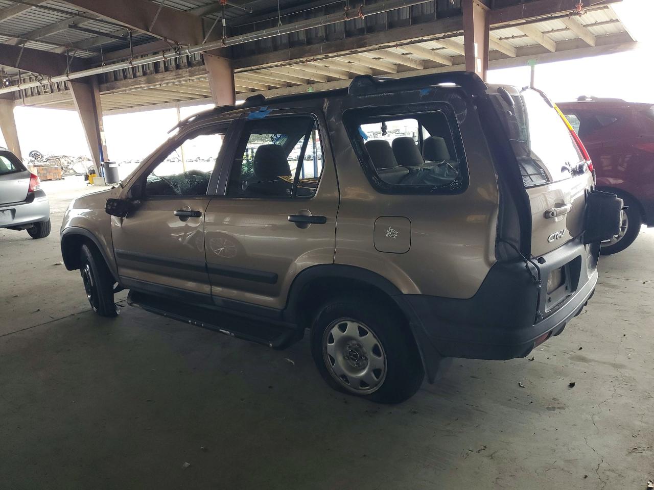 2004 Honda Cr-v Ex Tan vin: JHLRD77854C028271