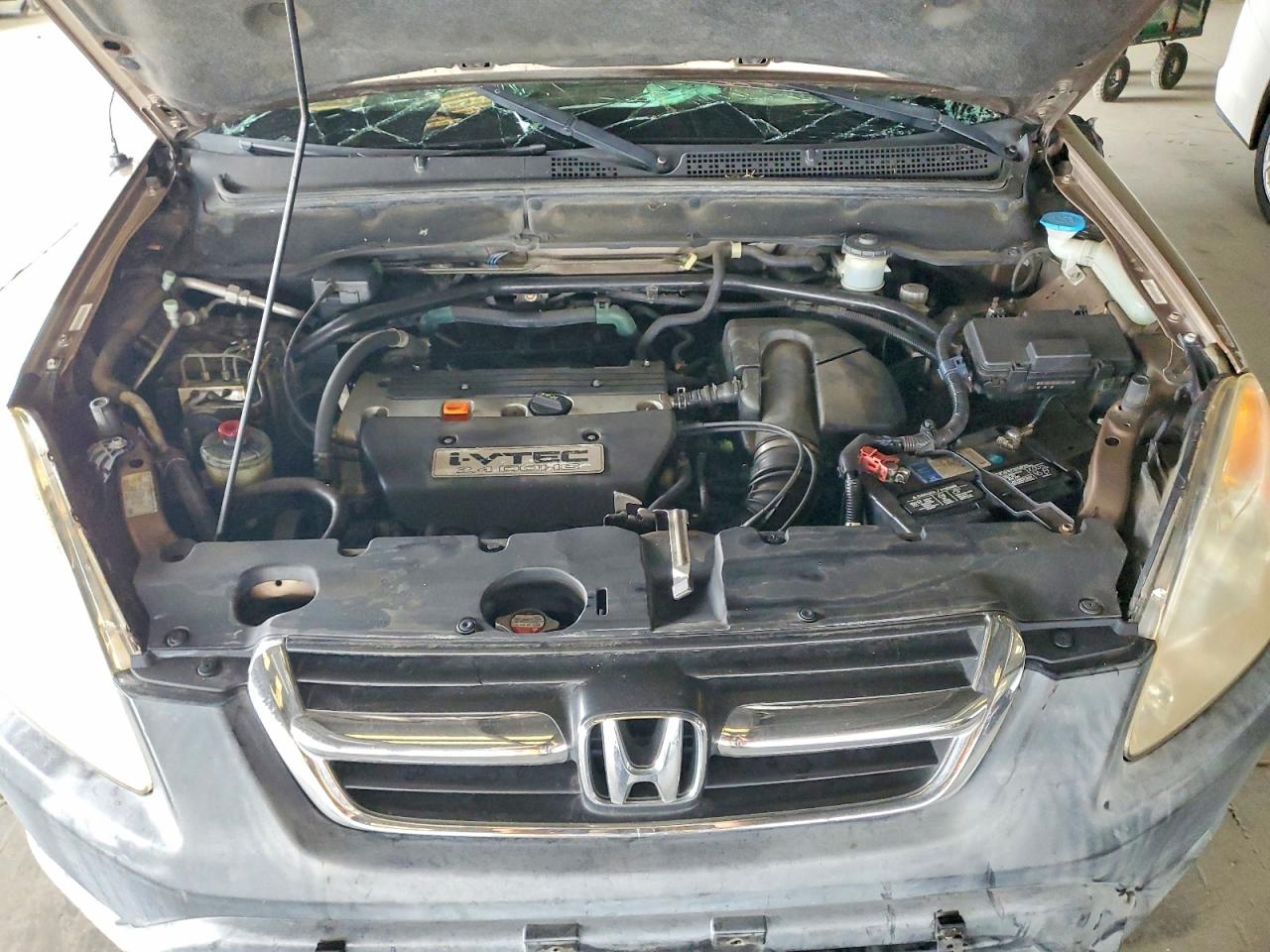 2004 Honda Cr-v Ex Tan vin: JHLRD77854C028271