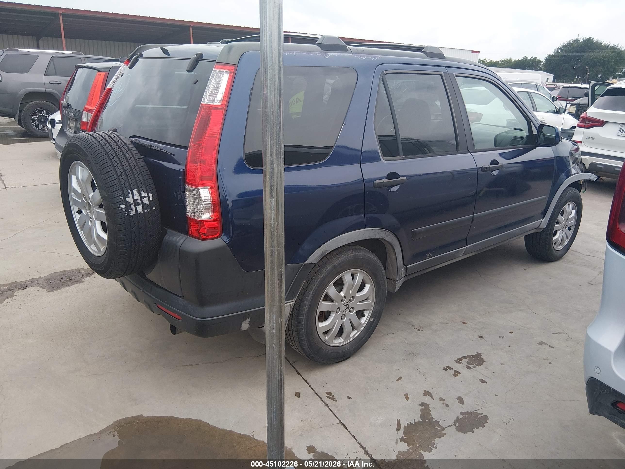 2005 Honda Cr-v Ex Черный vin: JHLRD77875C042531