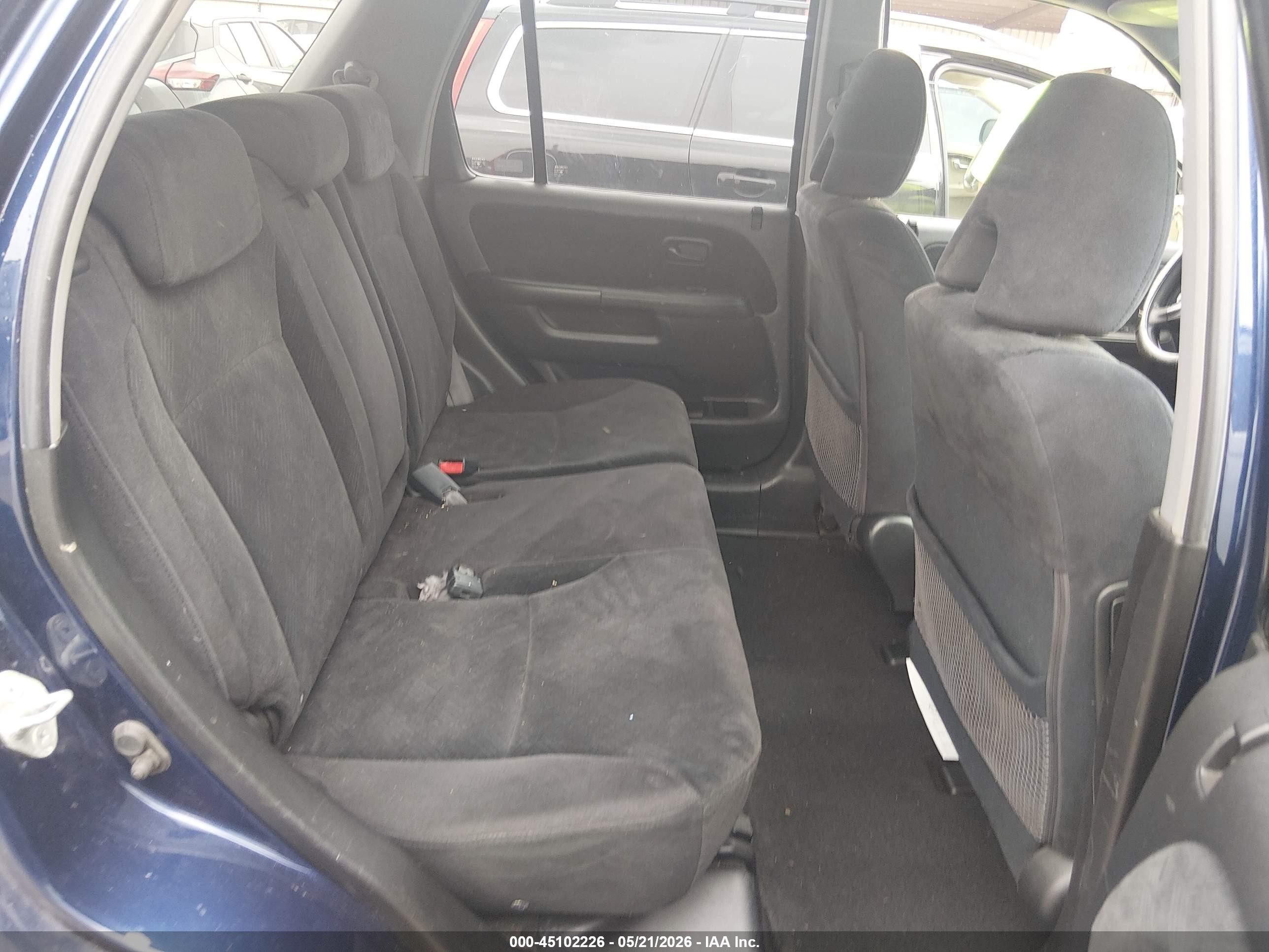 2005 Honda Cr-v Ex Черный vin: JHLRD77875C042531