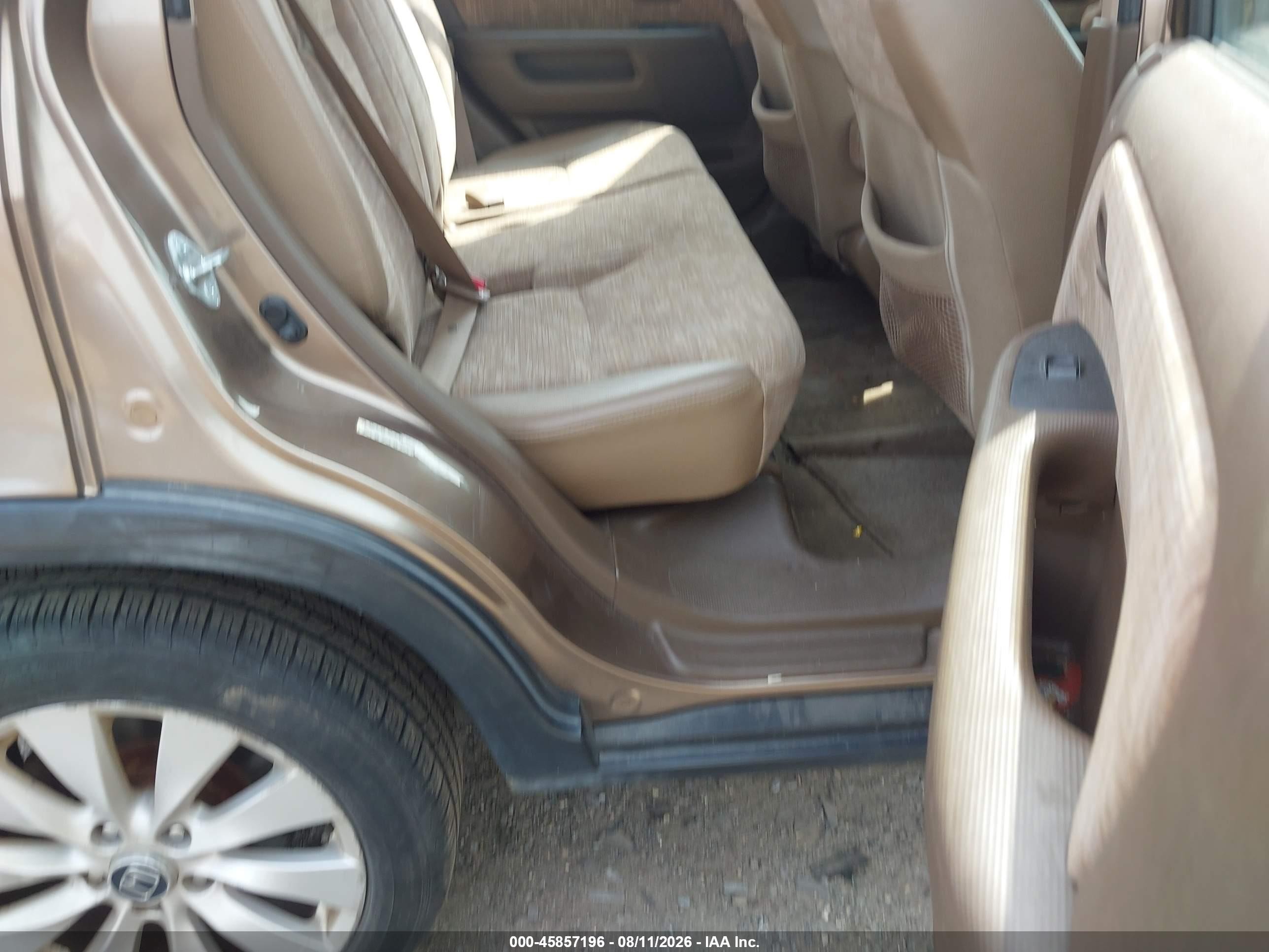 2002 Honda Cr-v Lx Brown vin: JHLRD78402C074826