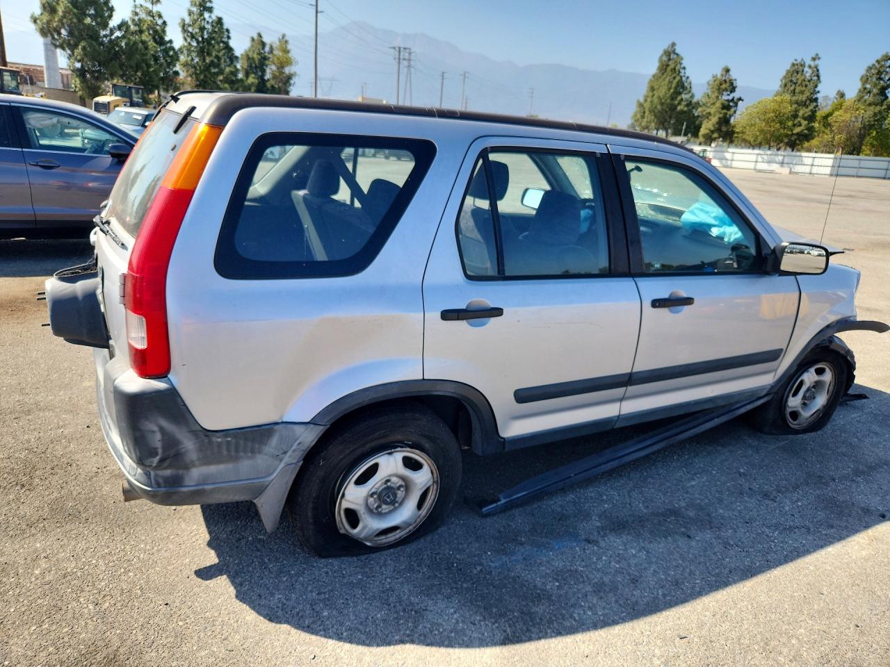2003 Honda Cr-v Lx Silver vin: JHLRD78403C045778