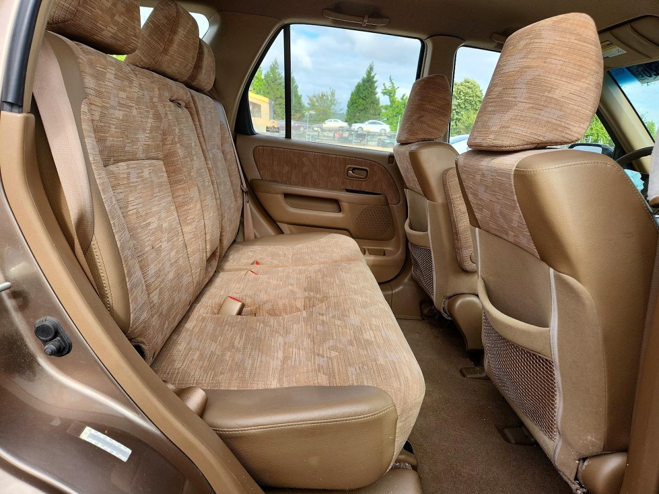 2004 Honda Cr-v Lx Tan vin: JHLRD78404C017593