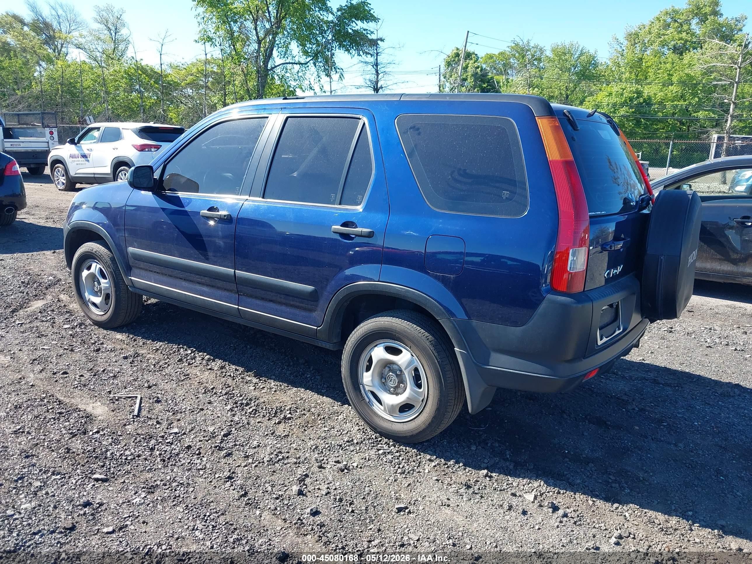 2003 Honda Cr-v Lx Синий vin: JHLRD78413C001109