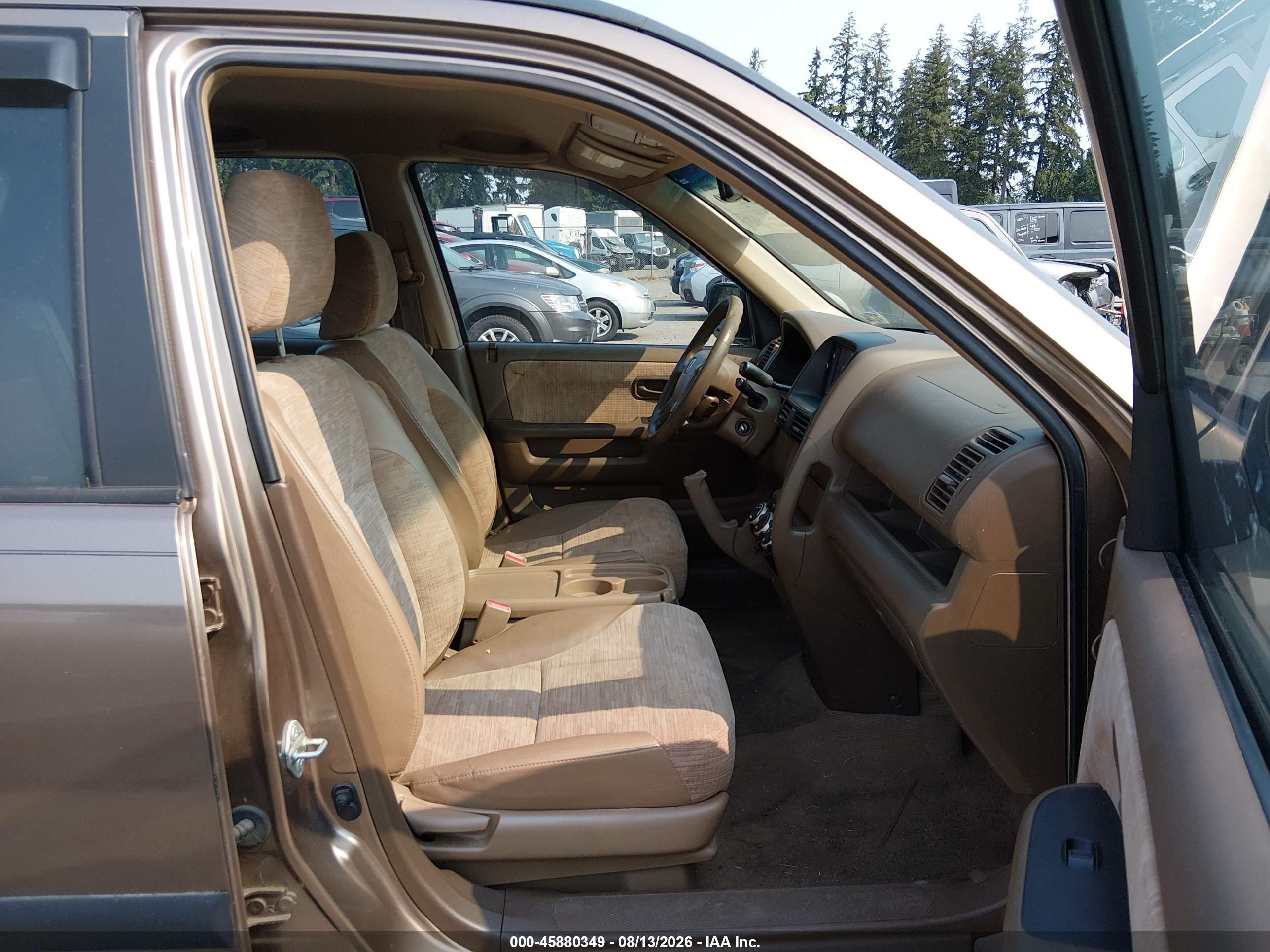 2002 Honda Cr-v Lx Желто-коричневый vin: JHLRD78422C008794