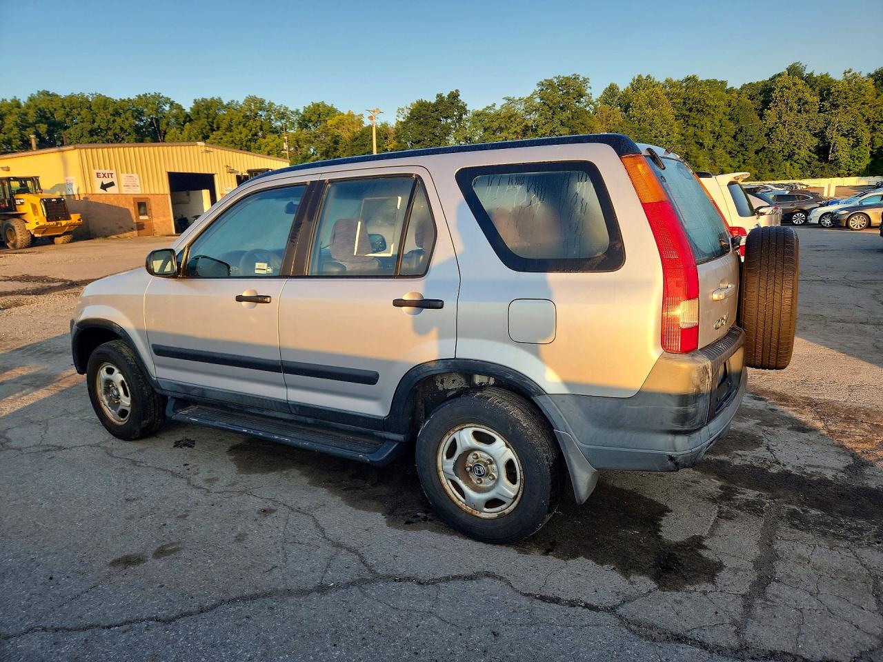 2002 Honda Cr-v Lx Silver vin: JHLRD78432C022185
