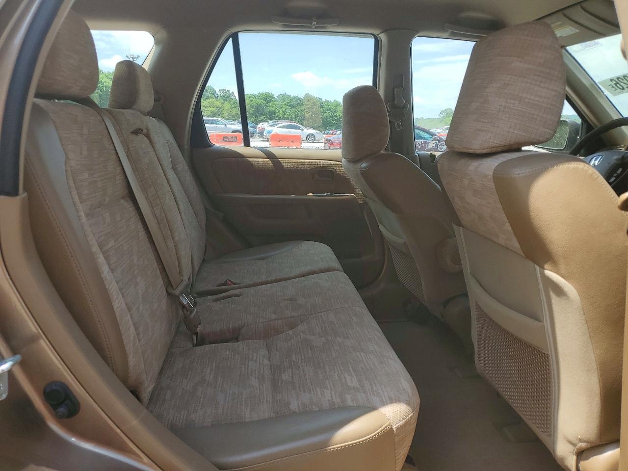 2004 Honda Cr-v Lx Tan vin: JHLRD78434C001436