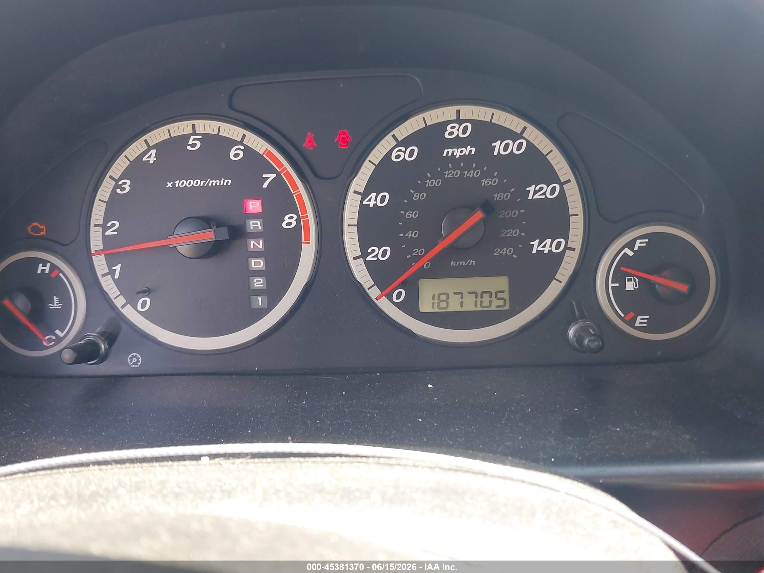 2002 Honda Cr-v Lx Blue vin: JHLRD78442C034152