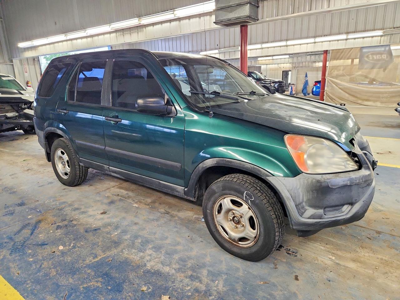 2002 Honda Cr-v Lx Зеленый vin: JHLRD78452C019689