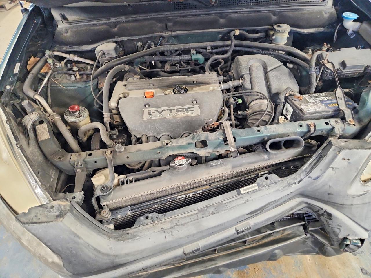 2002 Honda Cr-v Lx Зеленый vin: JHLRD78452C019689