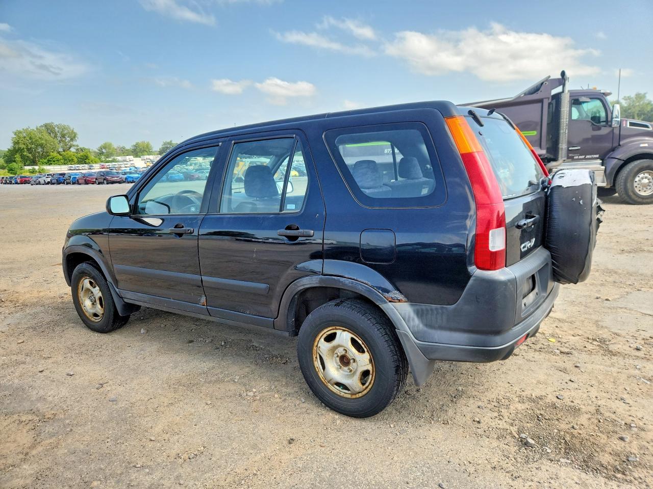 2003 Honda Cr-v Lx Черный vin: JHLRD78453C025784