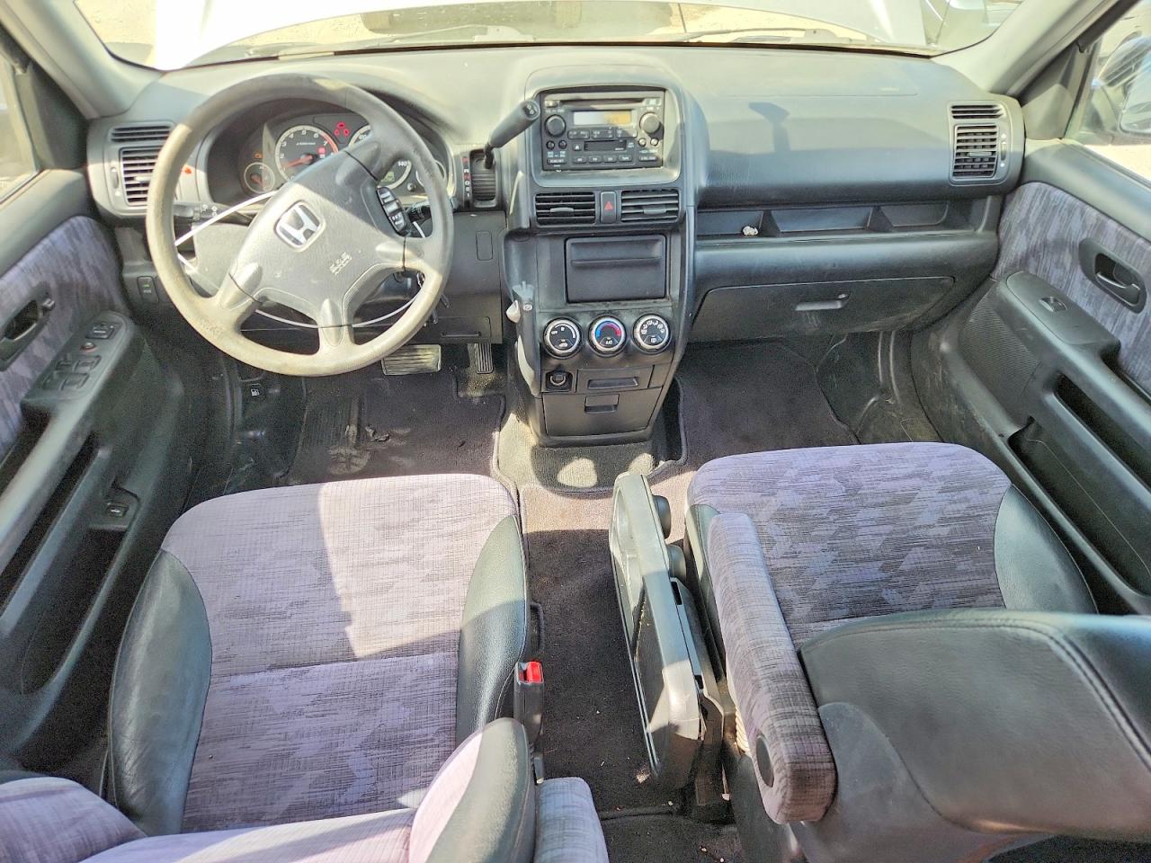 2002 Honda Cr-v Lx Silver vin: JHLRD78462C076676