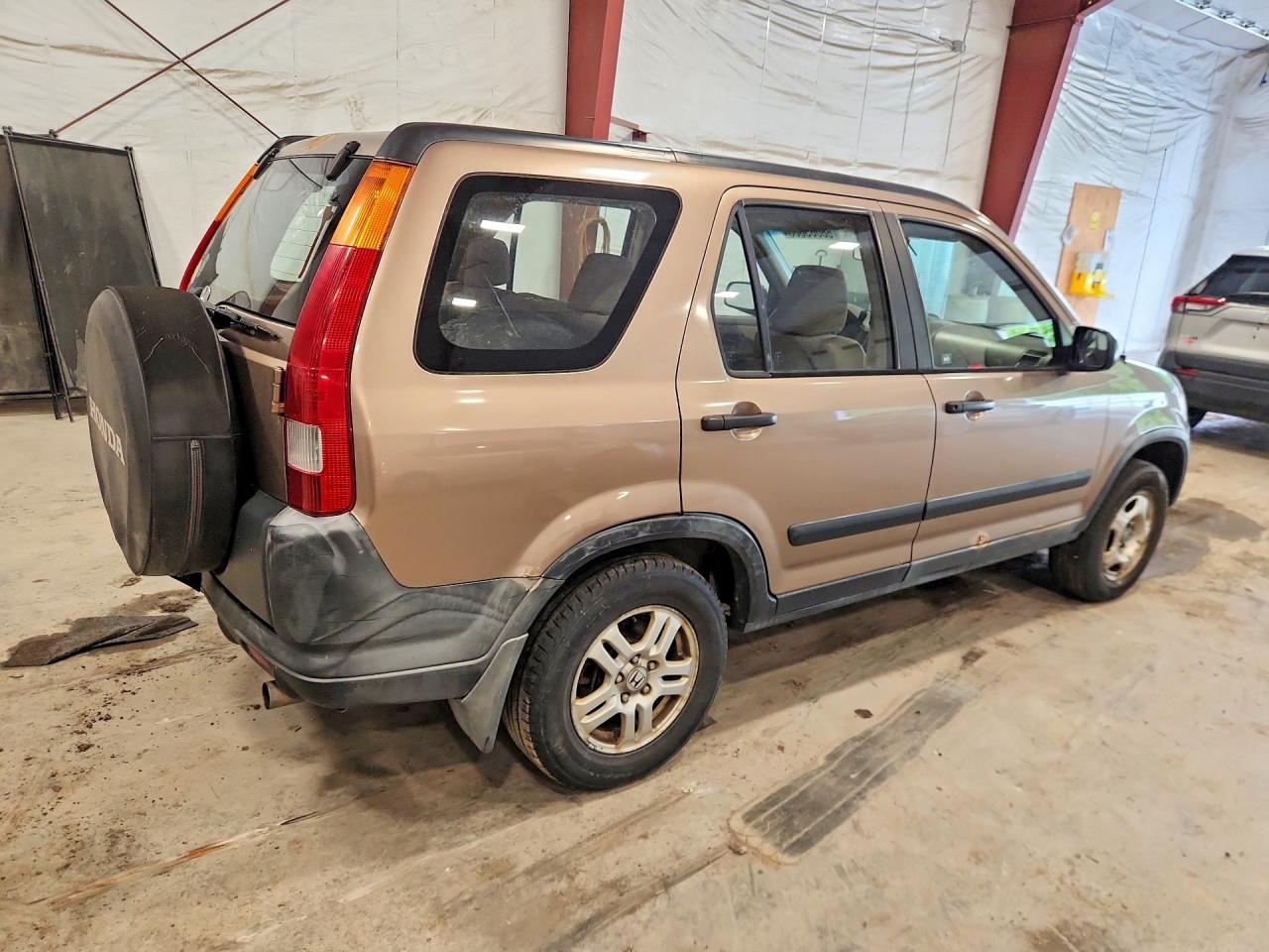 2002 Honda Cr-v Lx Tan vin: JHLRD78482C037460
