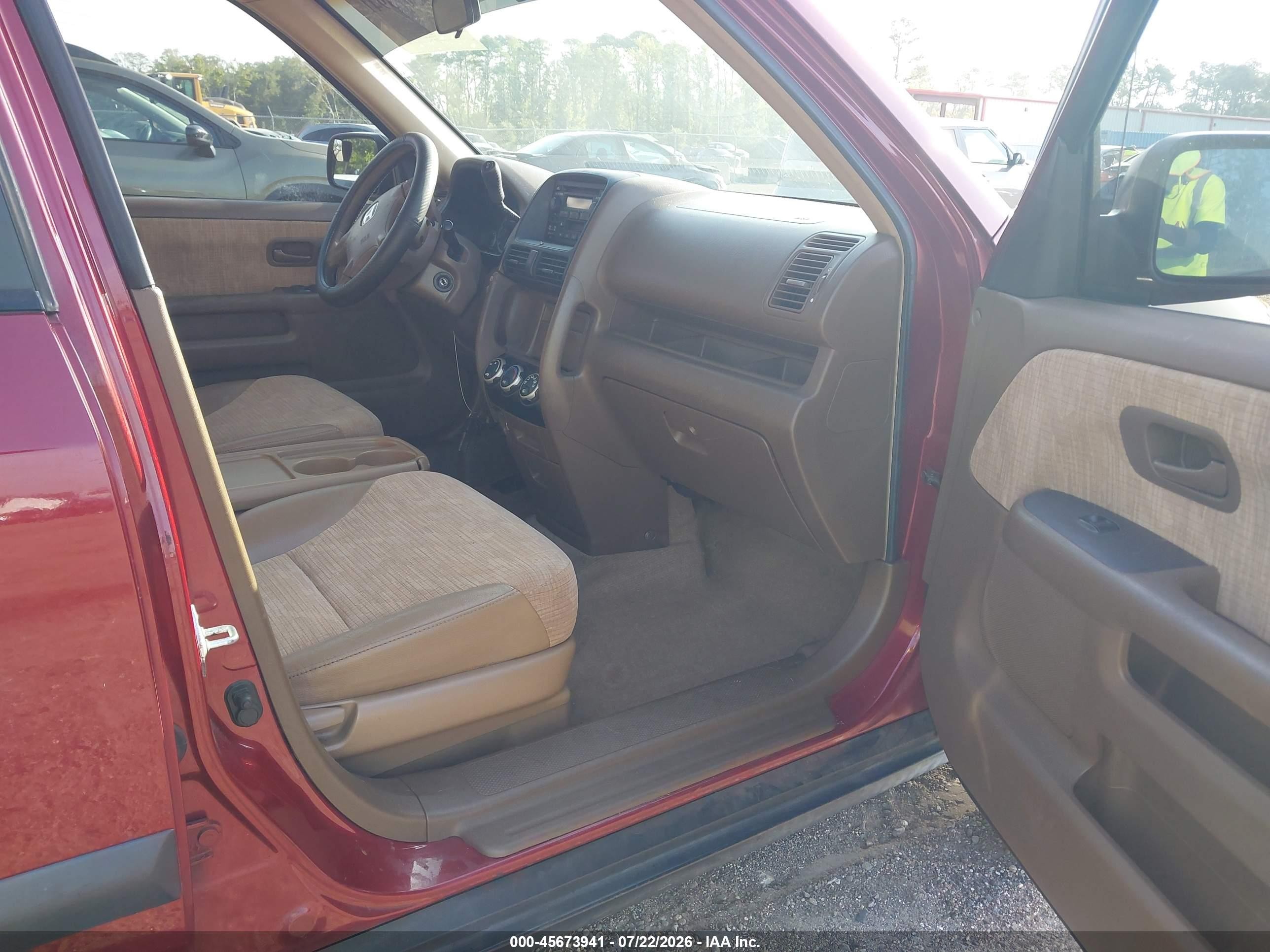 2002 Honda Cr-v Lx Бордовый vin: JHLRD78482C047843